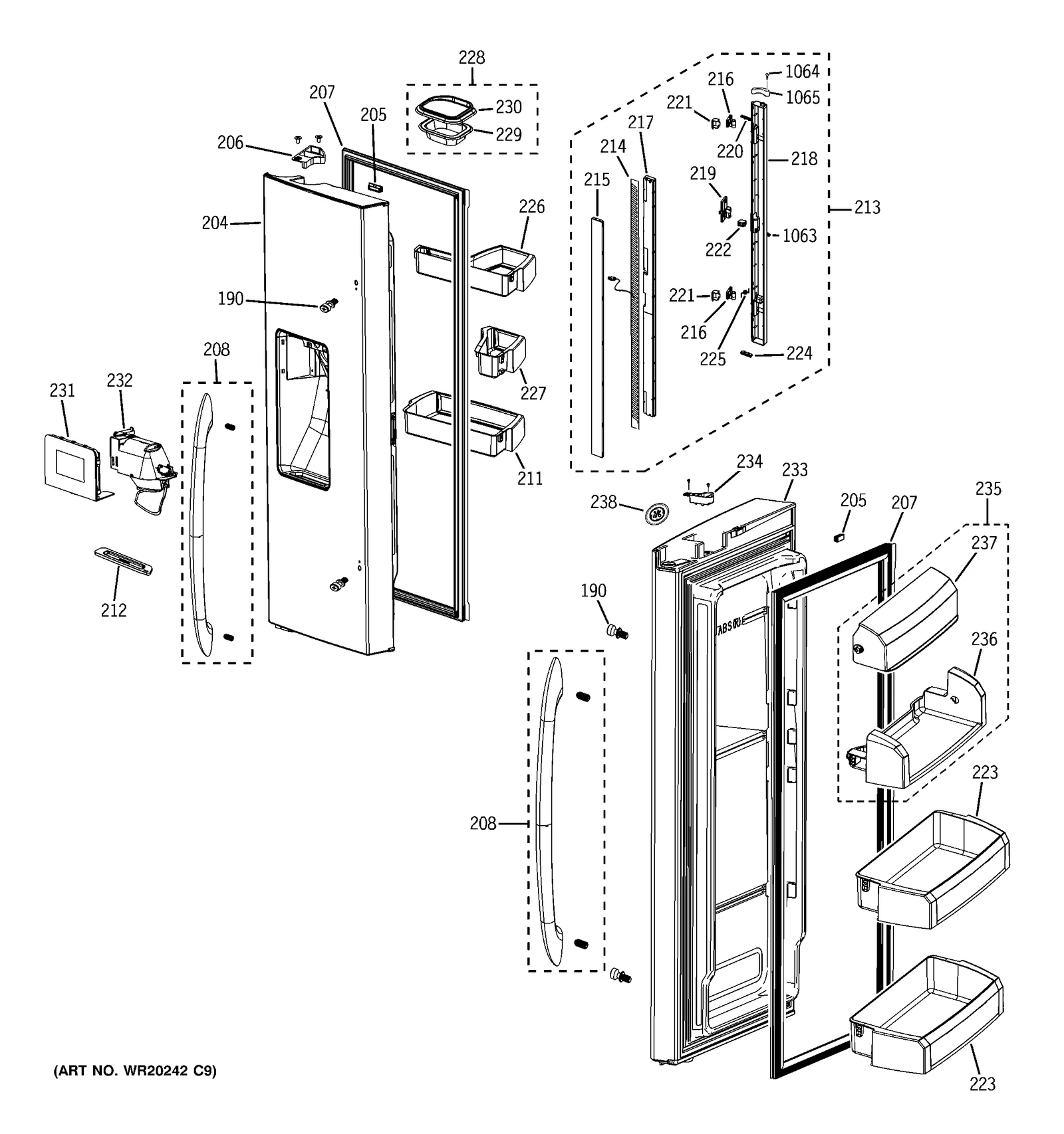 French Stainless Steel Assembly