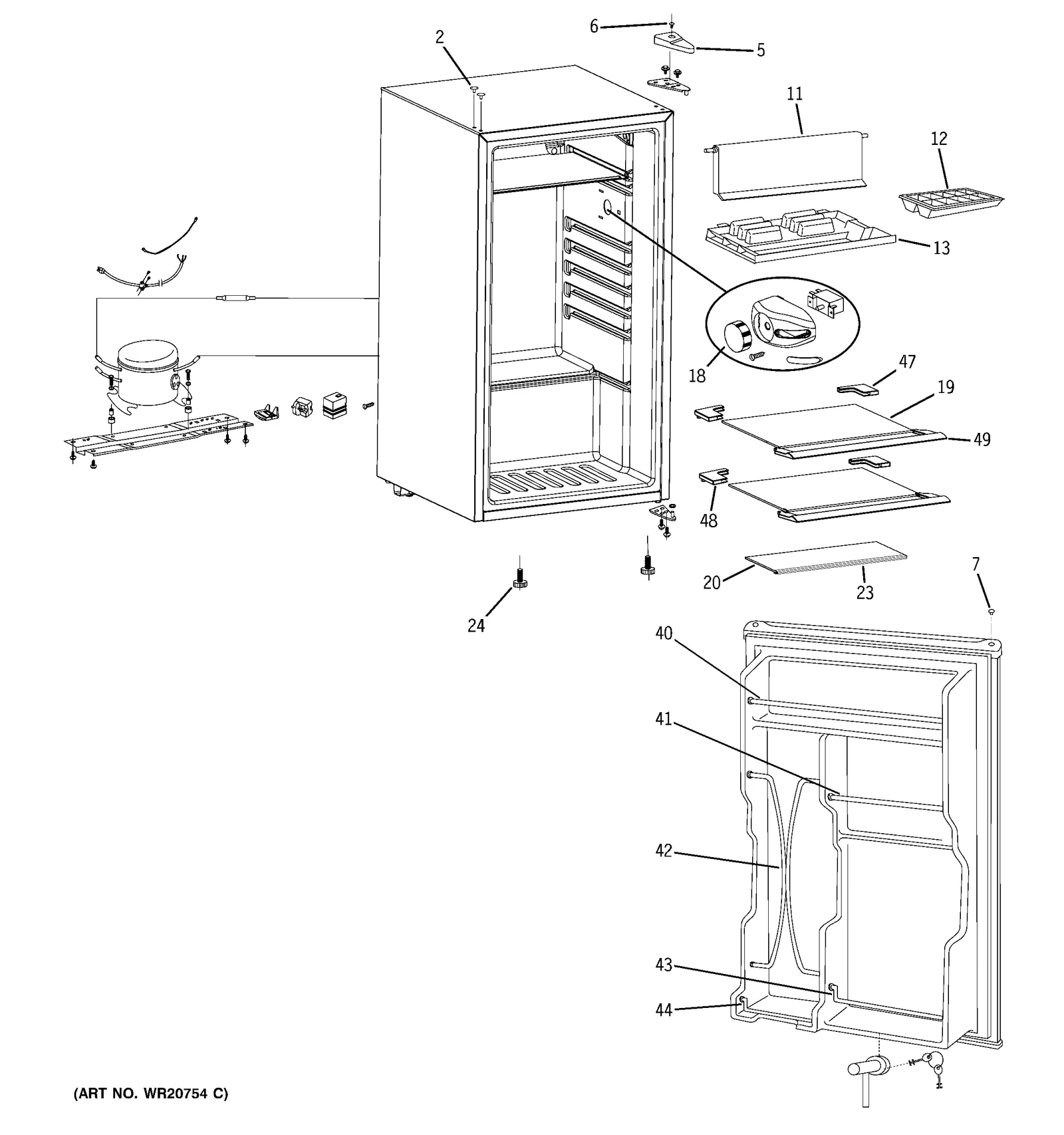 Shelf I (upper Shelf)