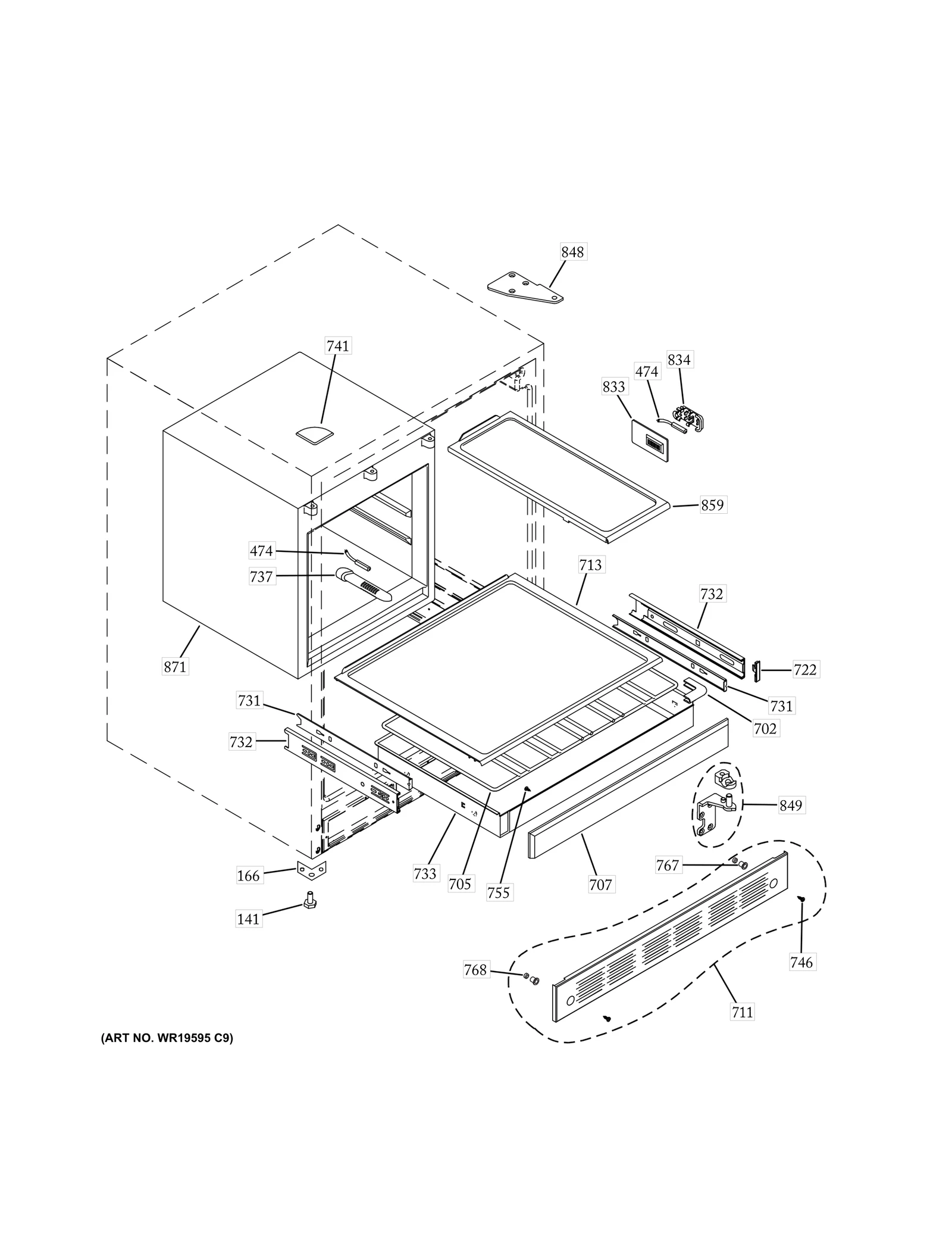Upper Hinge - Right