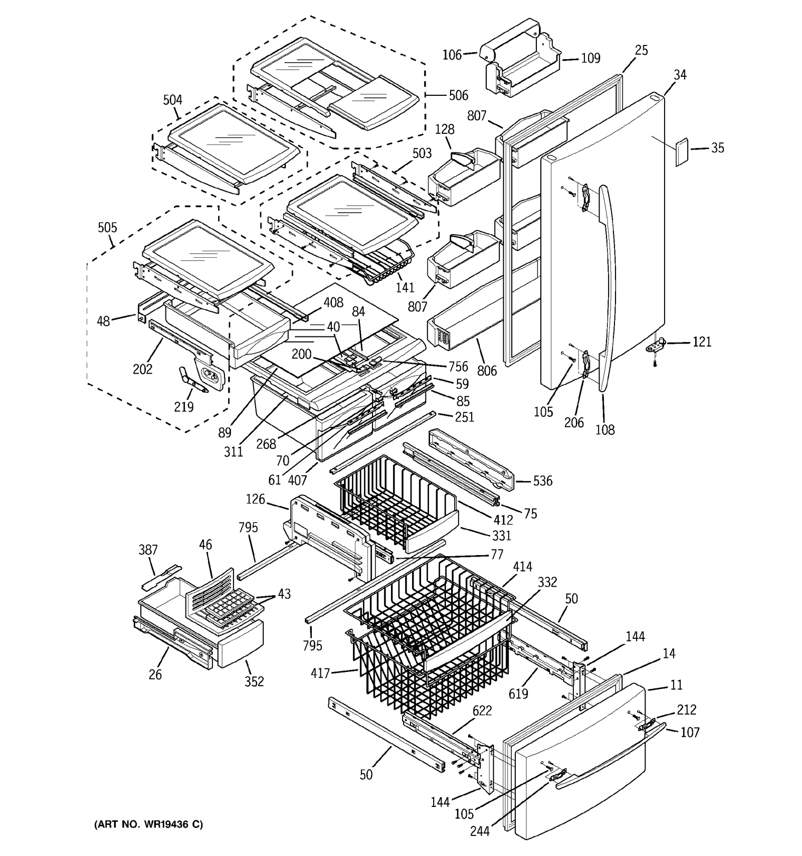 Door Foam Assembly