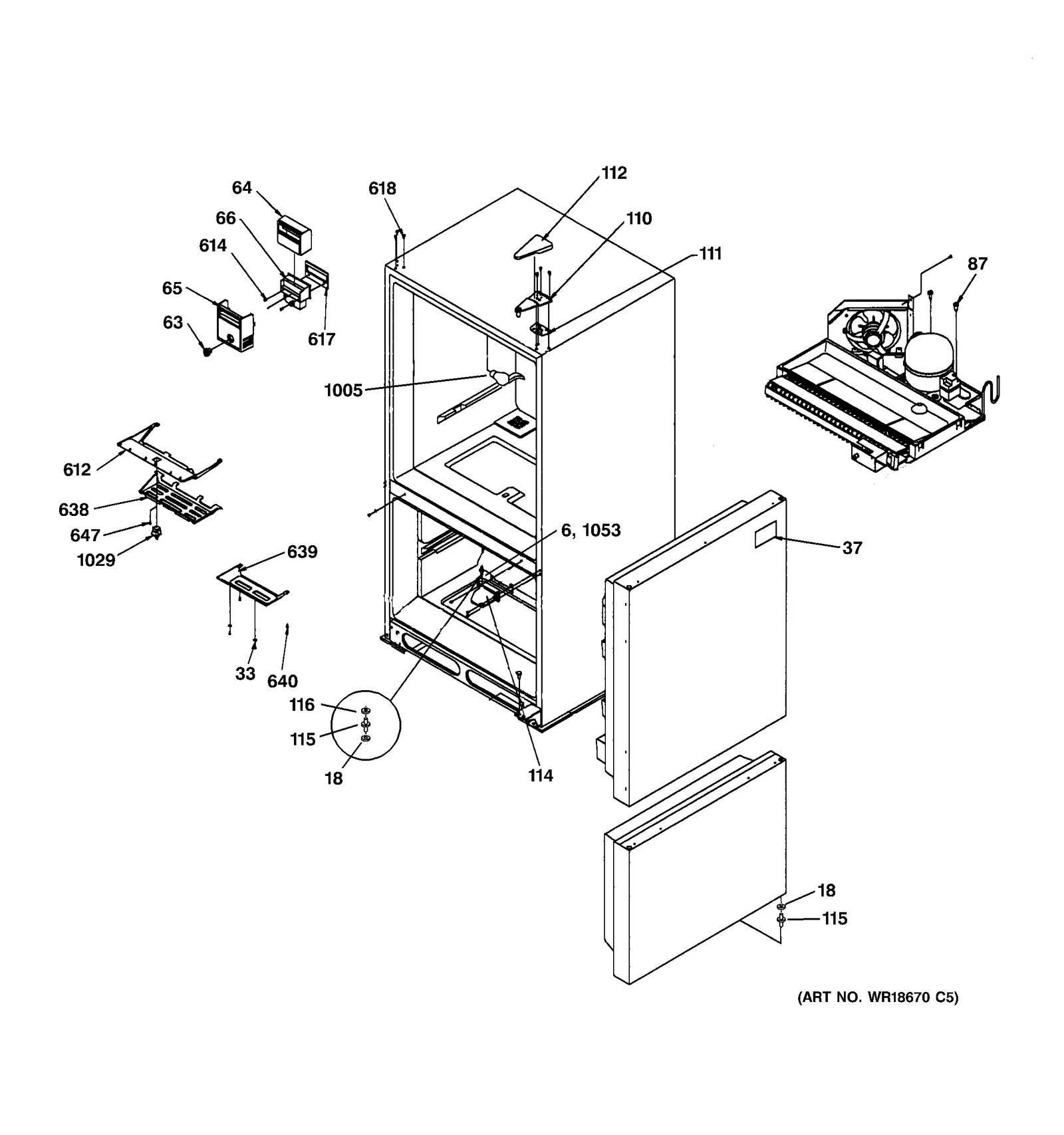E Hinge Cover