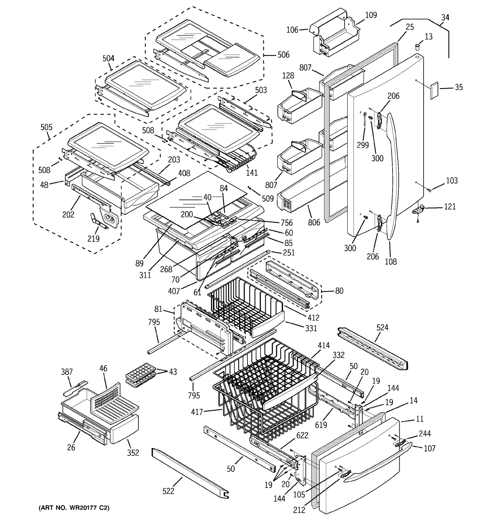 Door Assembly BQ