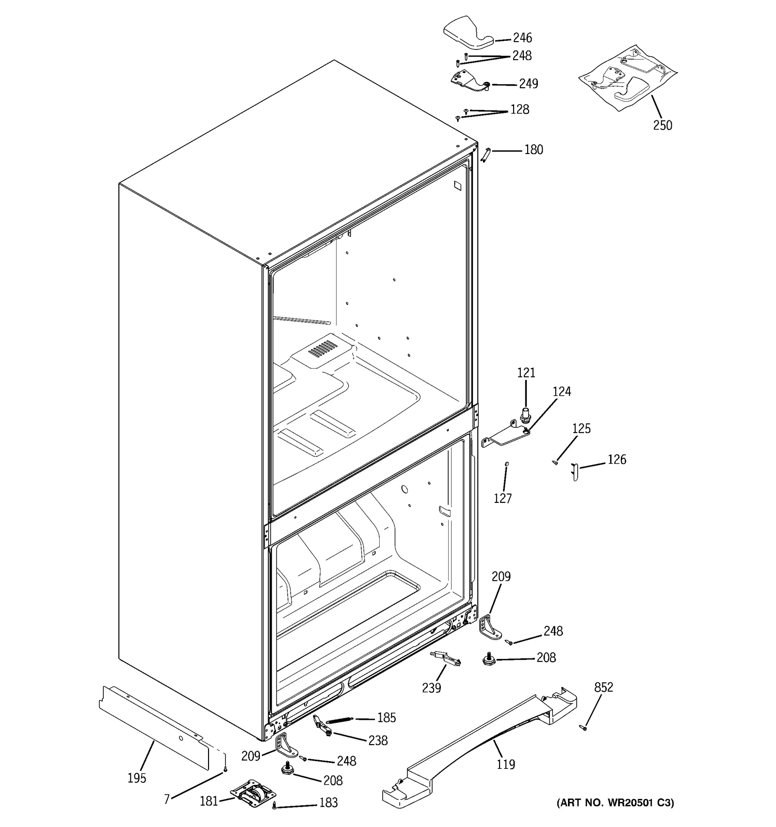 Hinge Change Kit
