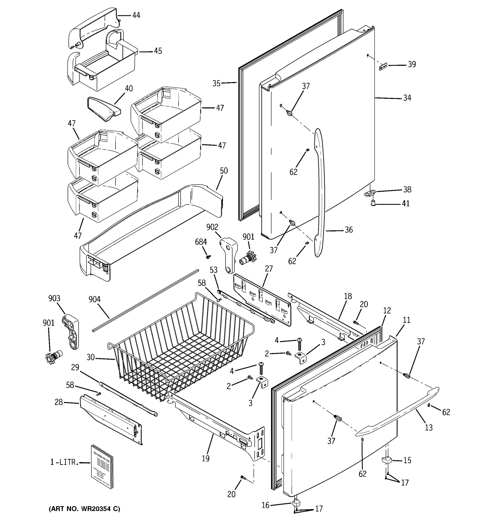 Door Foam Assembly