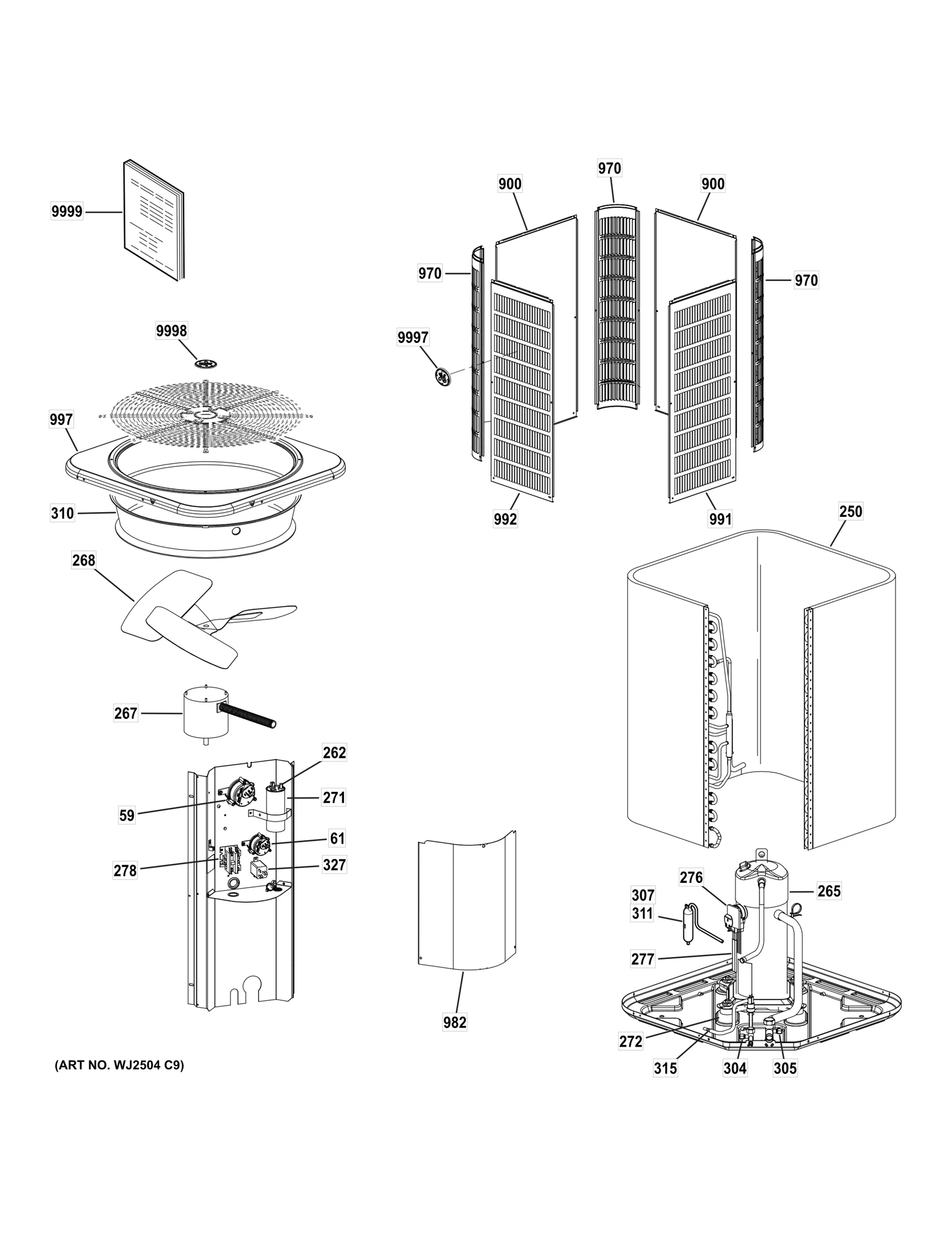 Two Stage Compressor Harness