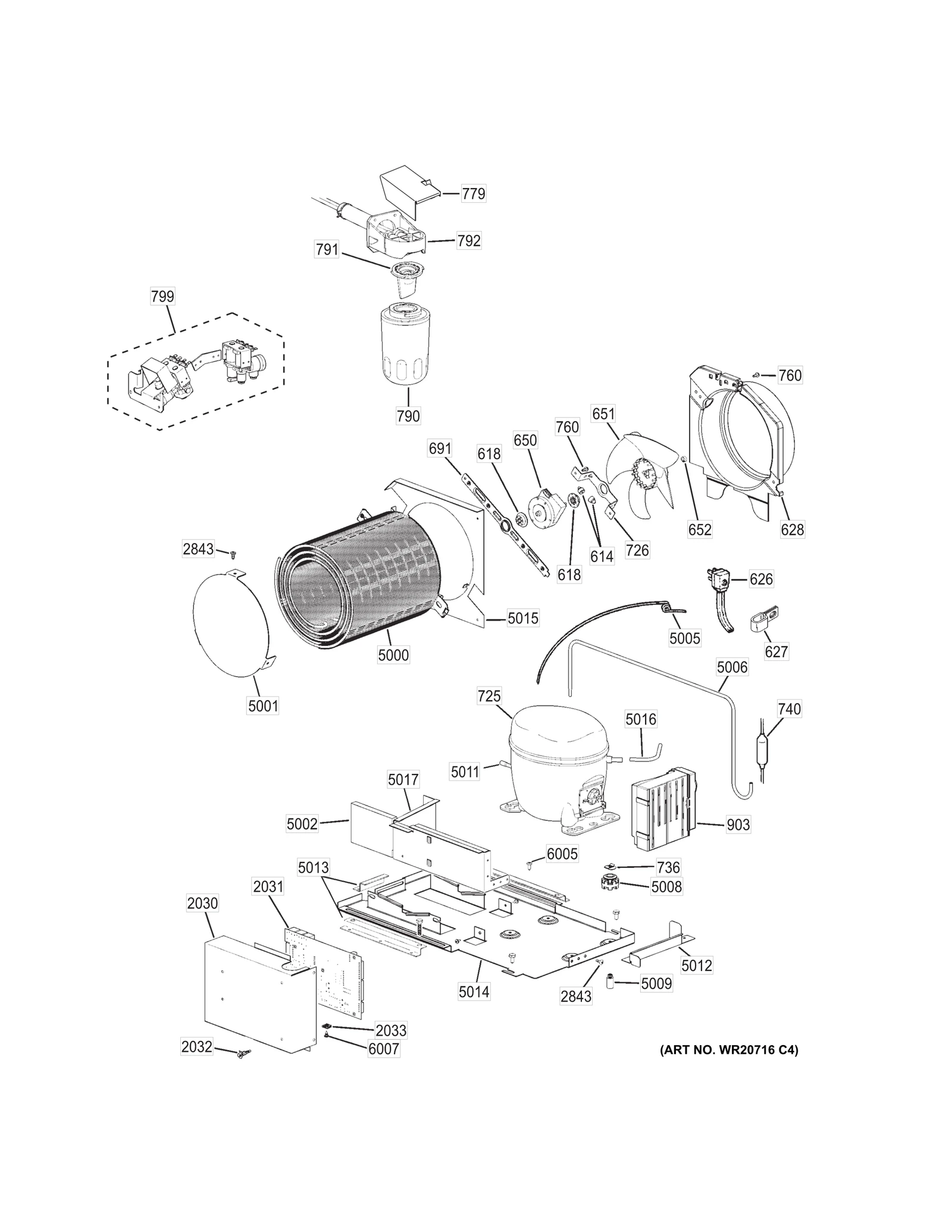 Water Inlet Valve Cover