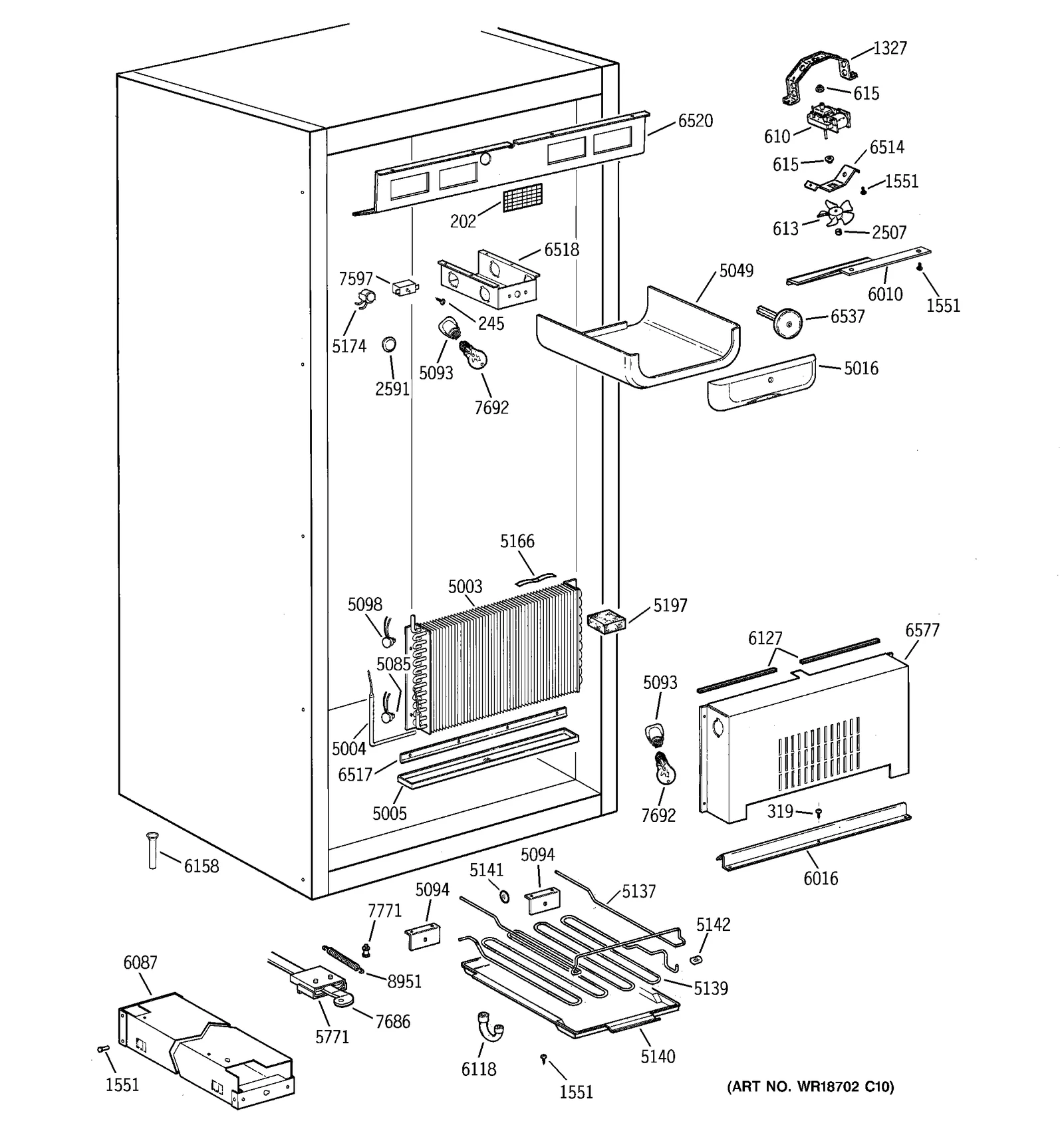 Air Conditioner Turbine Arm