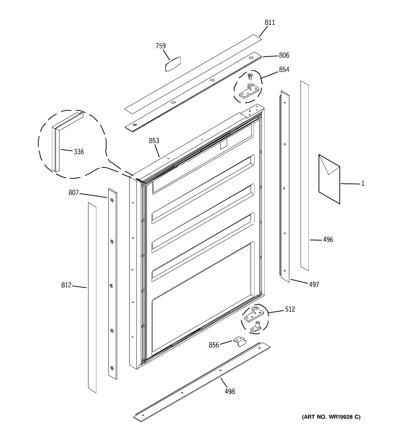 Lower Door Profile