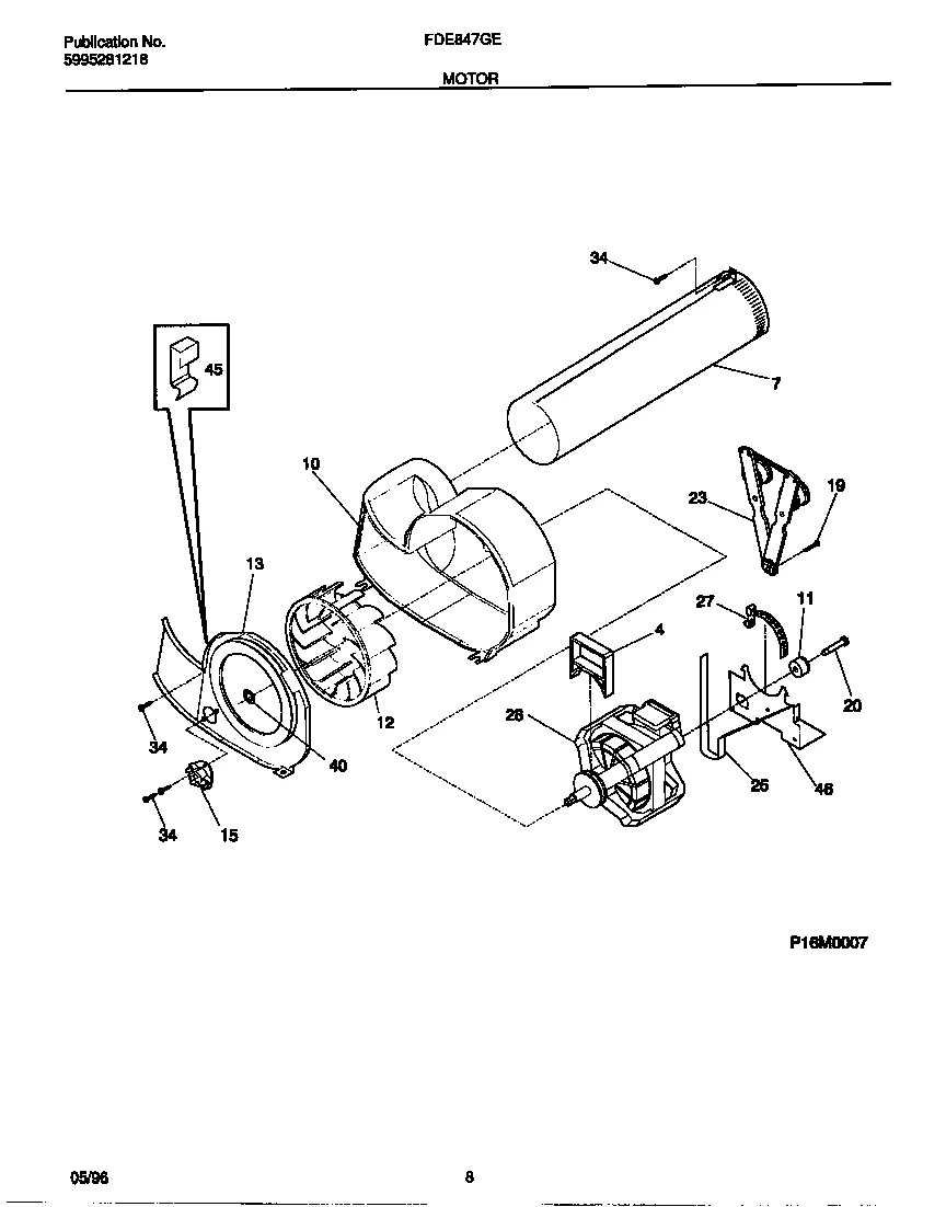 Blower Wheel Nut