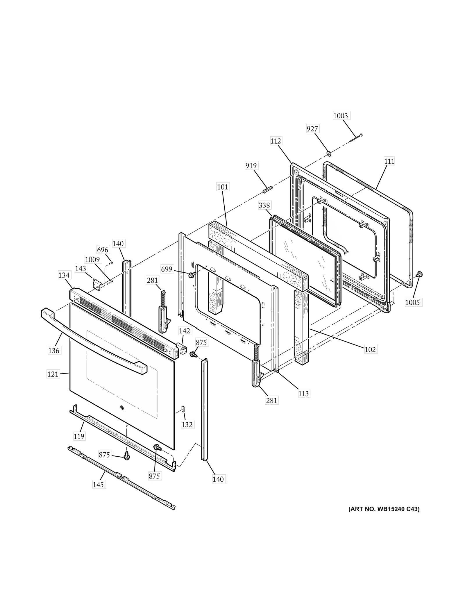 Bottom Trim Channel Bisque