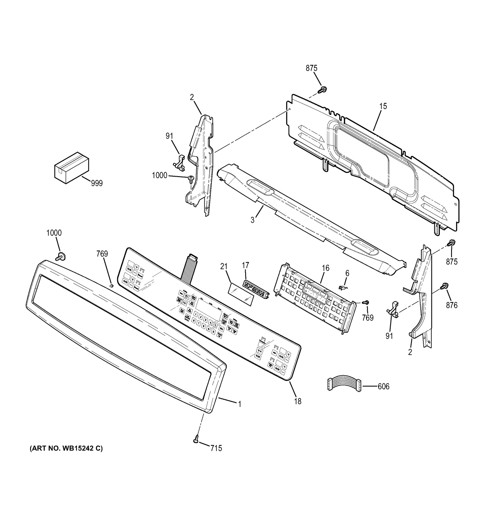 Glass Bracket Assembly