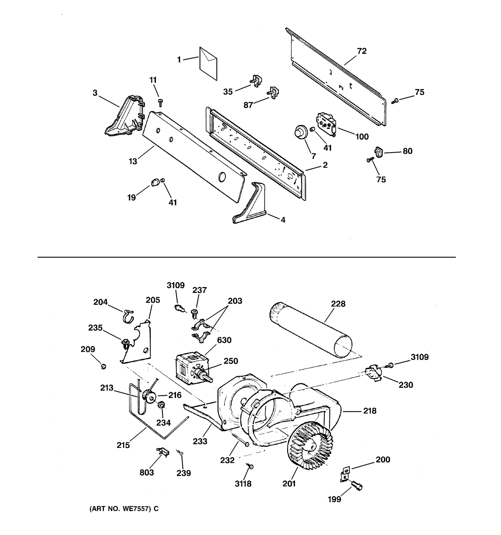 Switch Trim Assembly