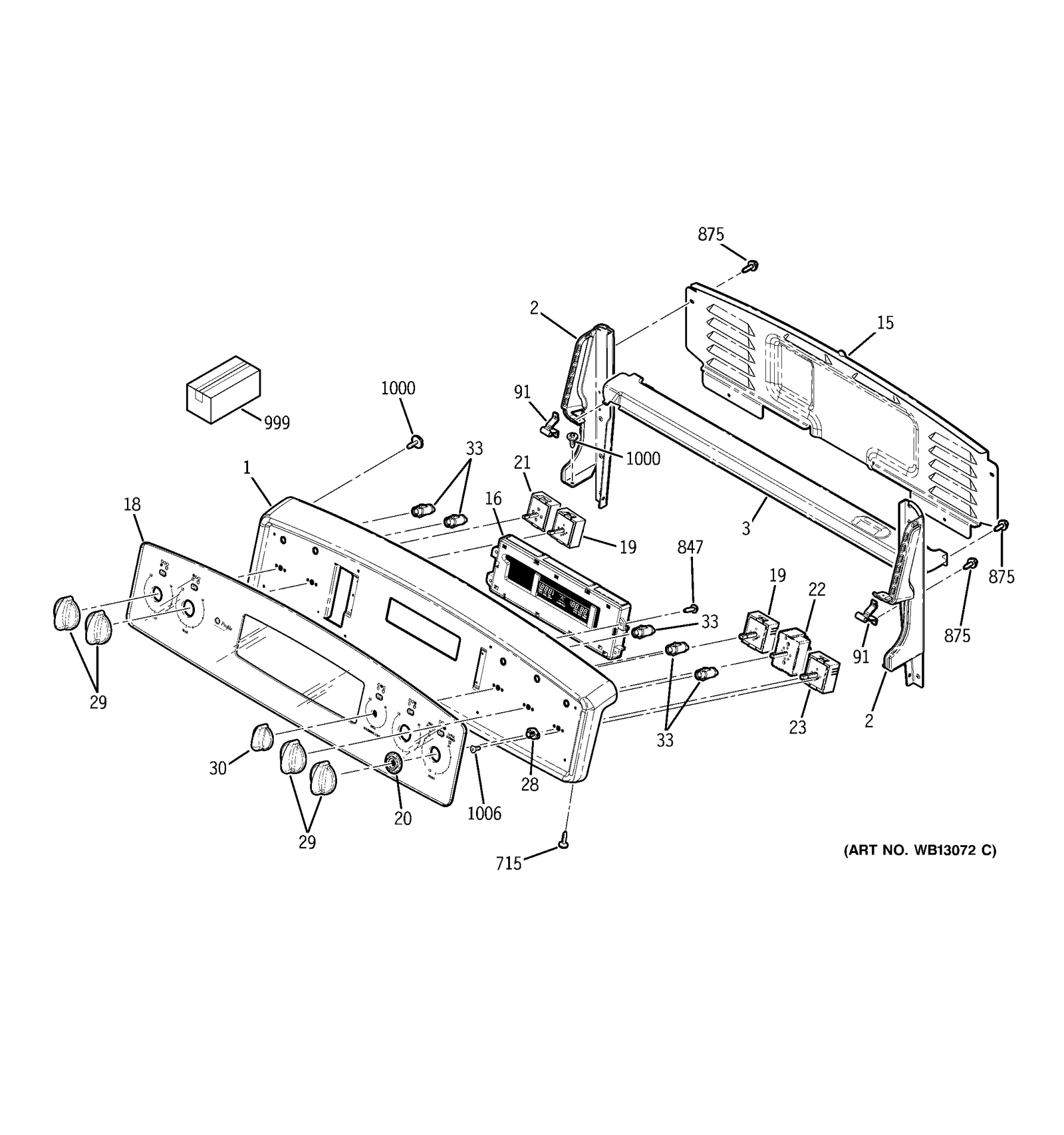 Faceplate Crystal Assembly