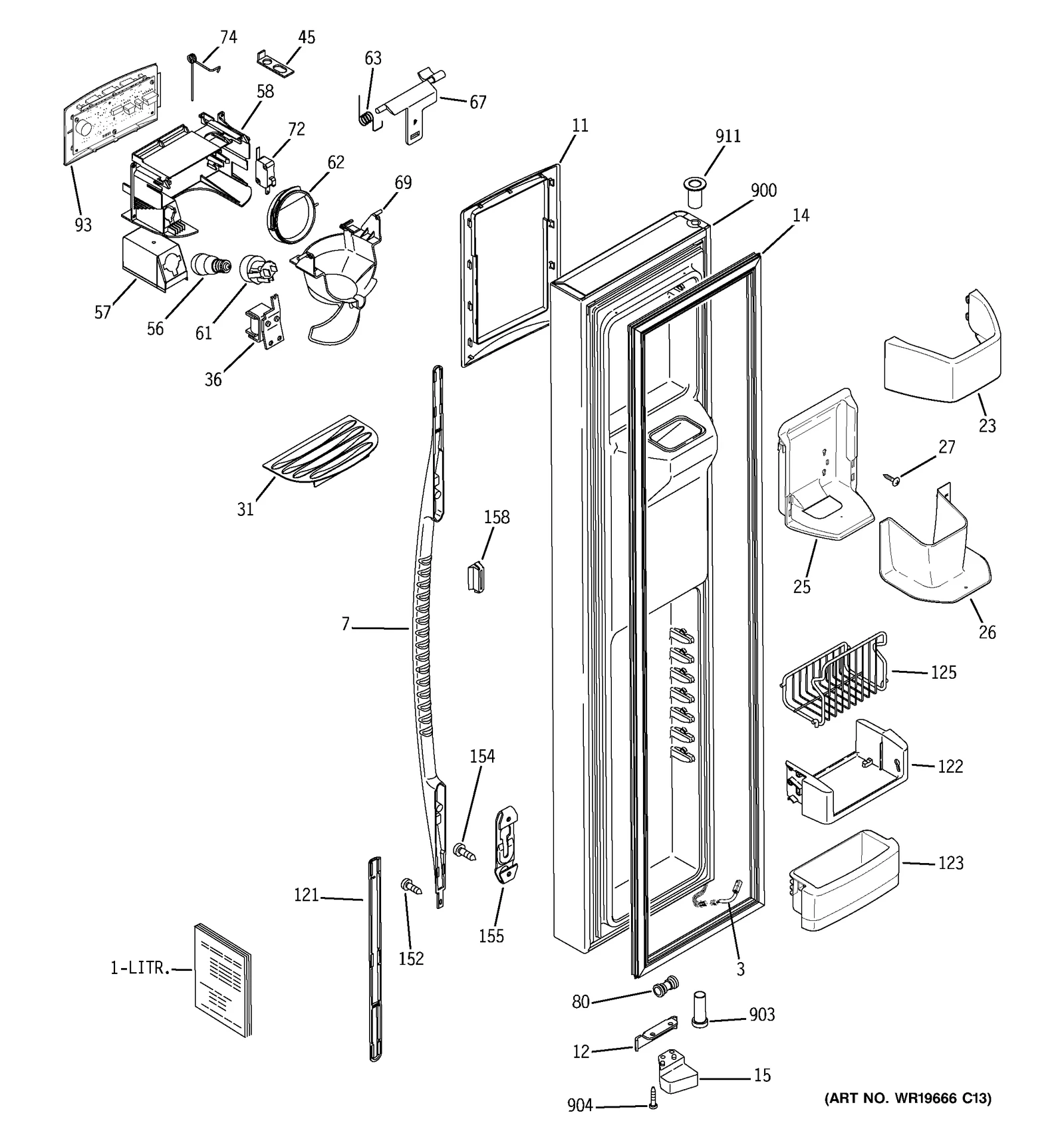 Door Assembly Kit BQ