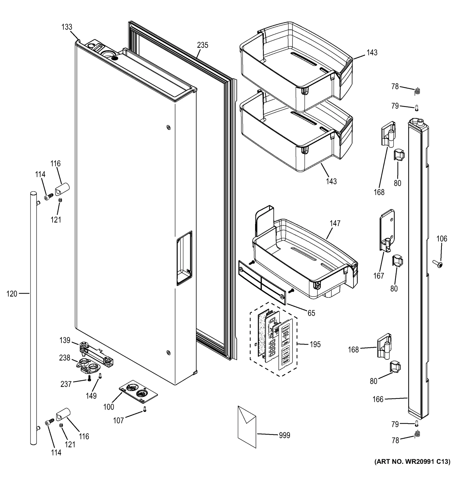 Left Door Stainless