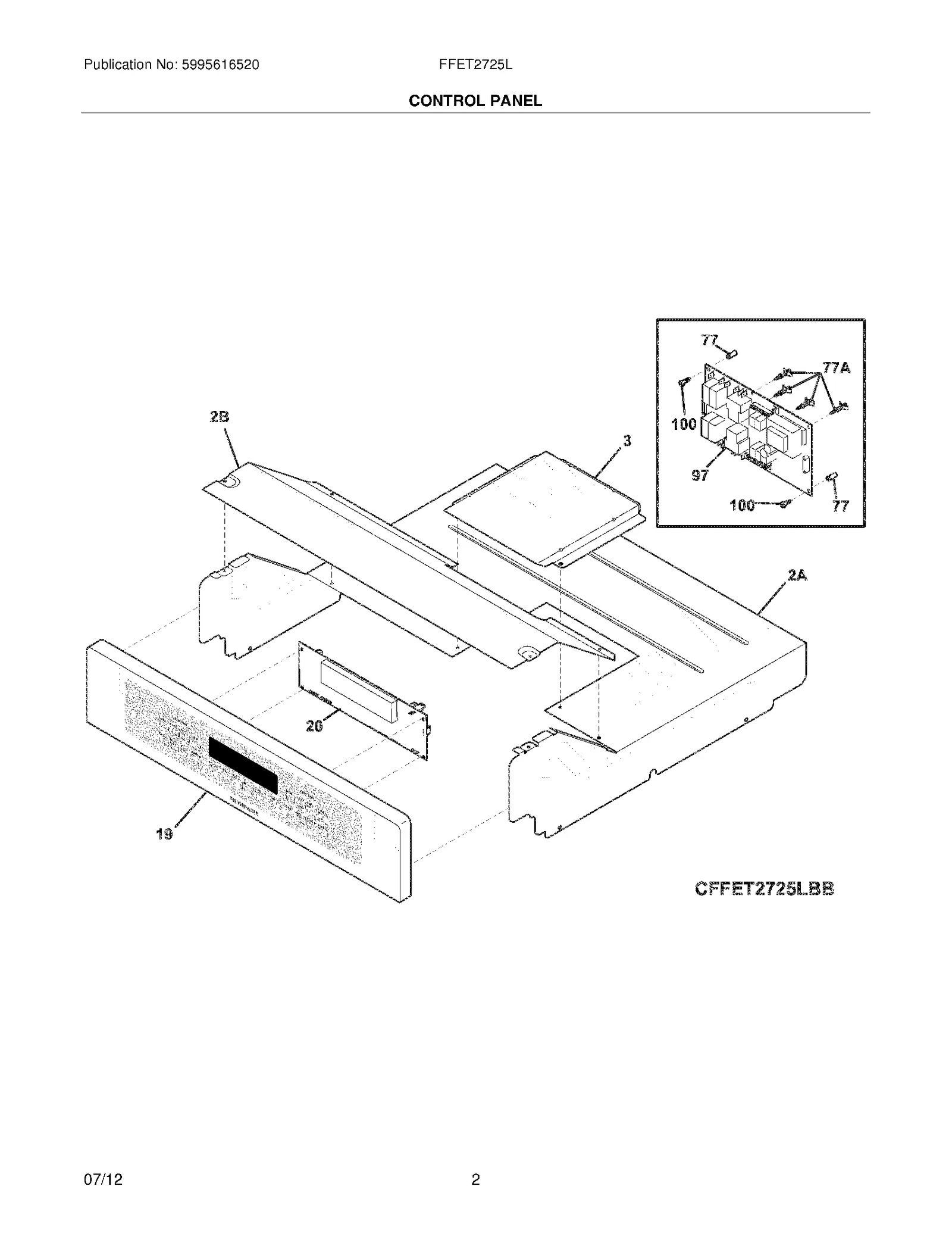 Control Panel Assembly