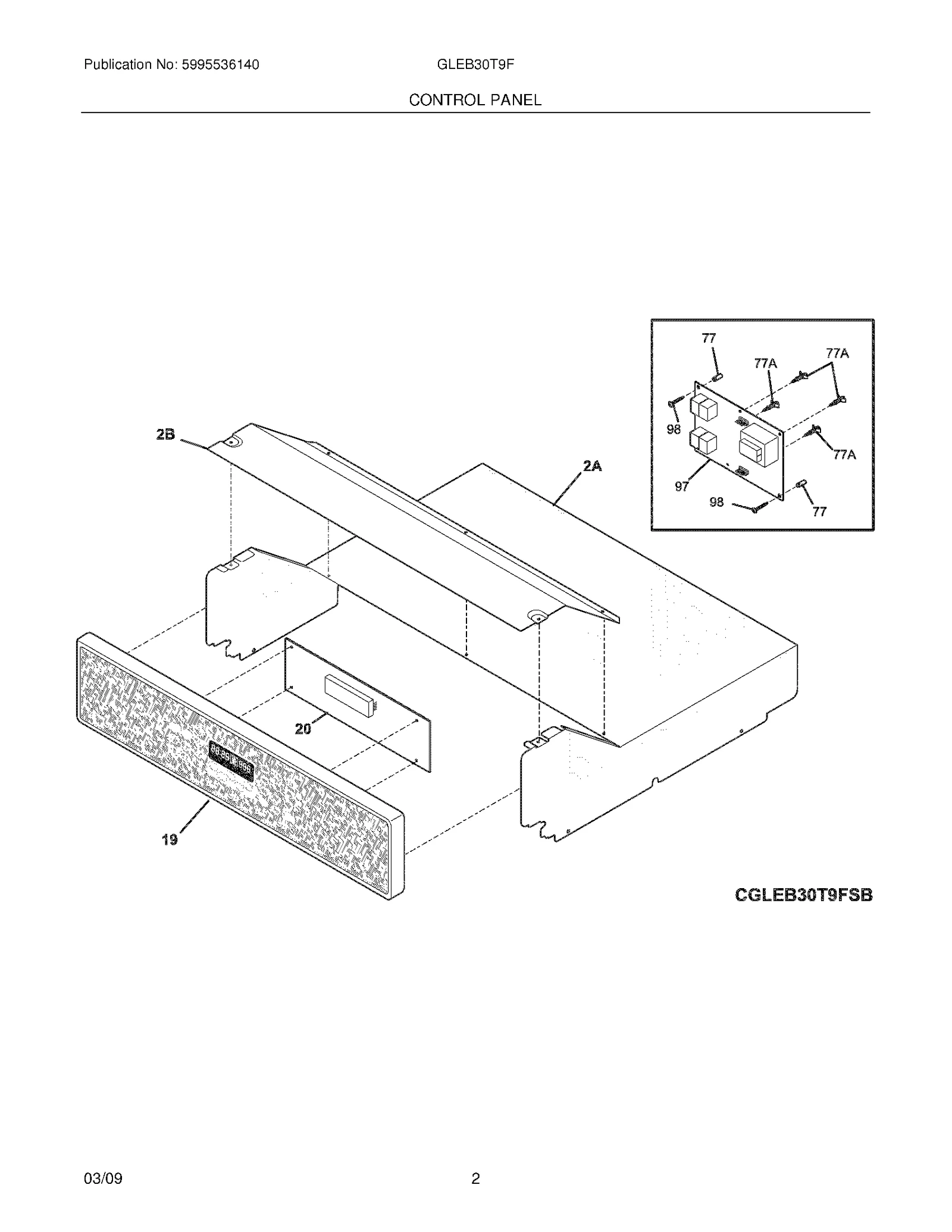 Control Panel Assembly
