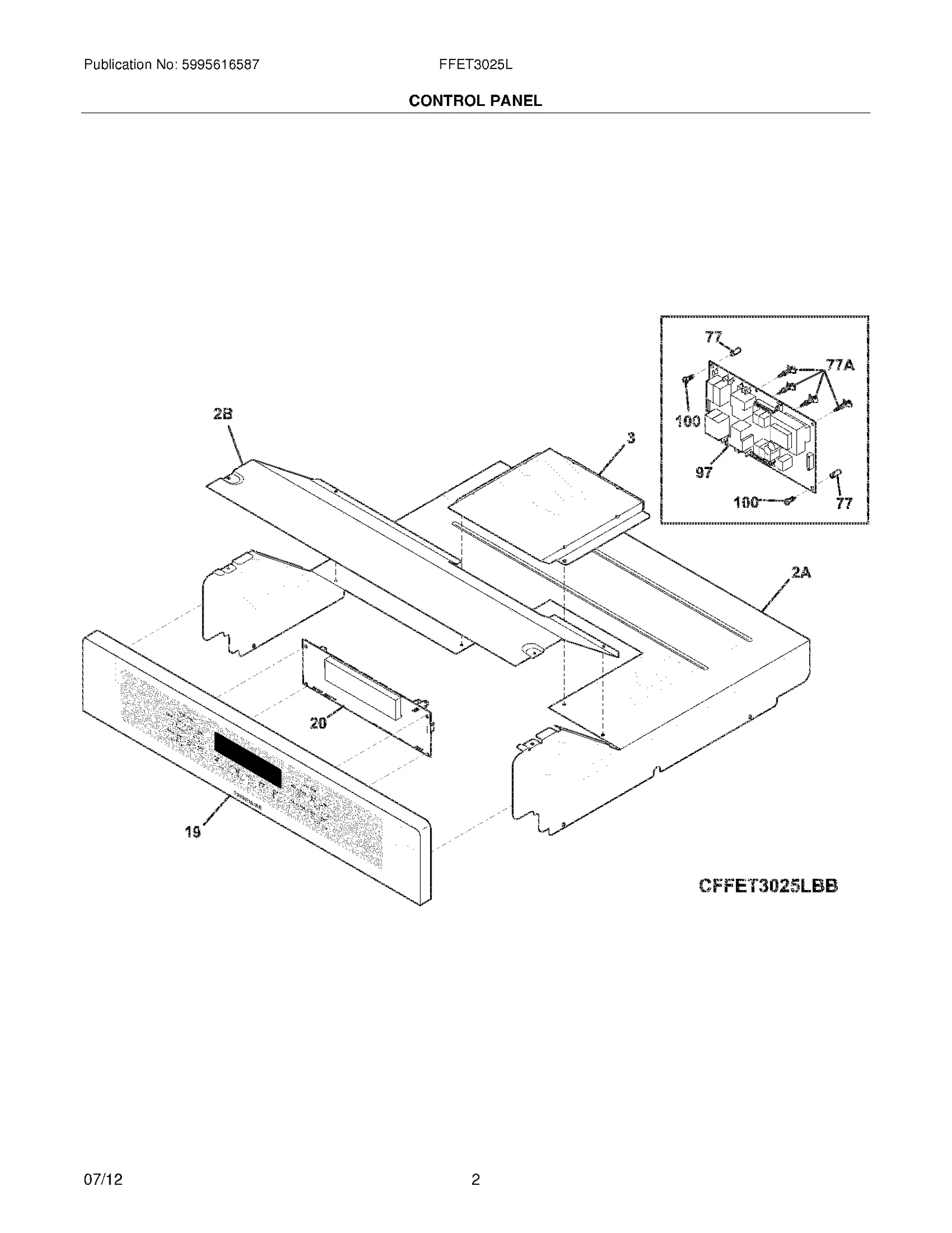 Control Panel Assembly