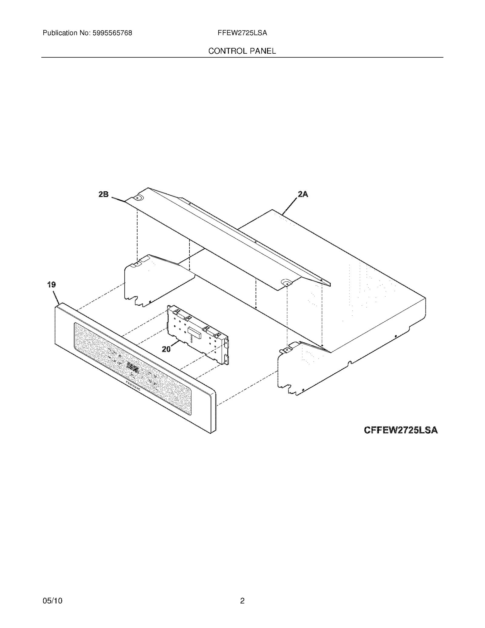 Control Panel Assembly