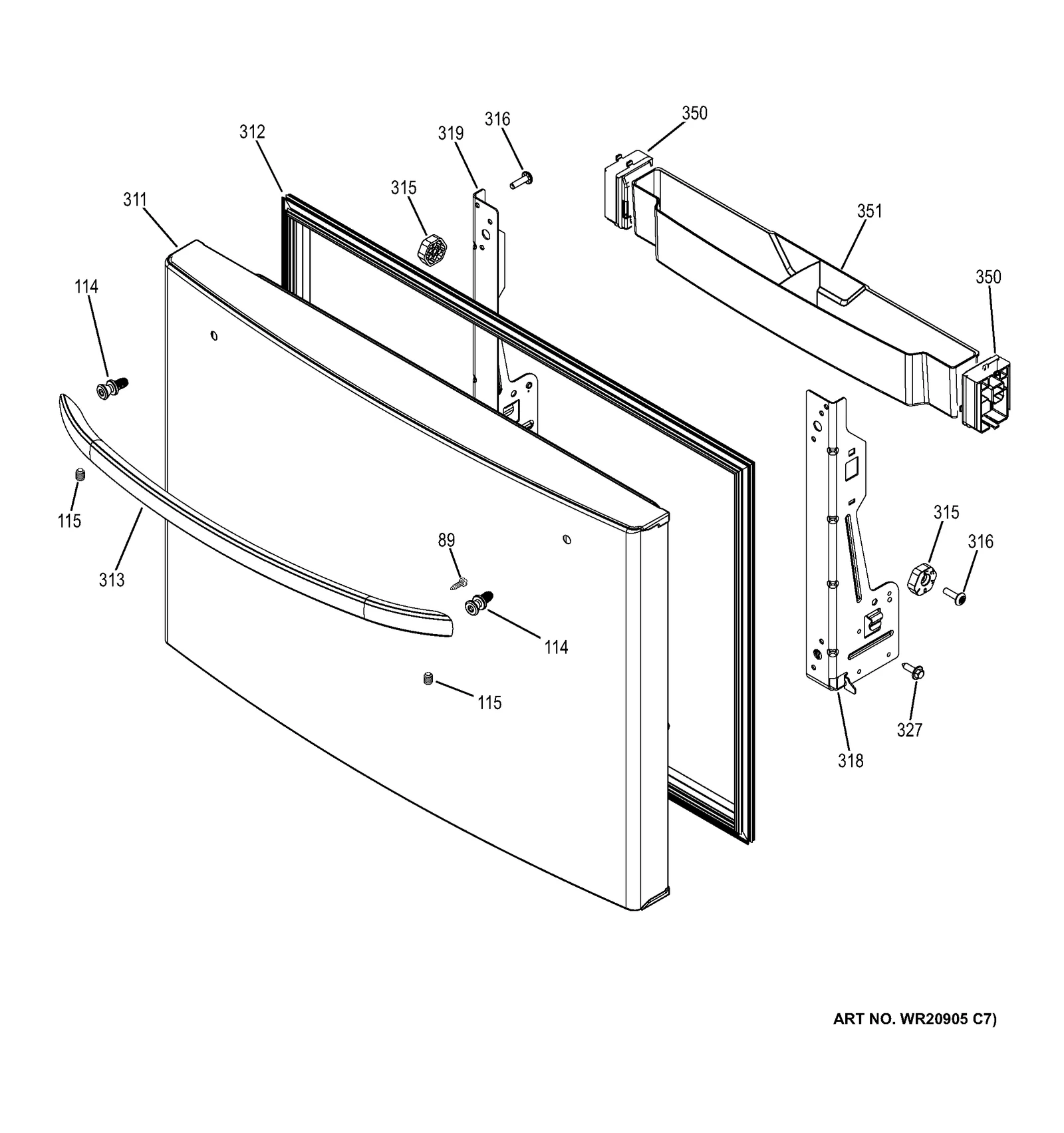 Door Foam Assembly Bowe