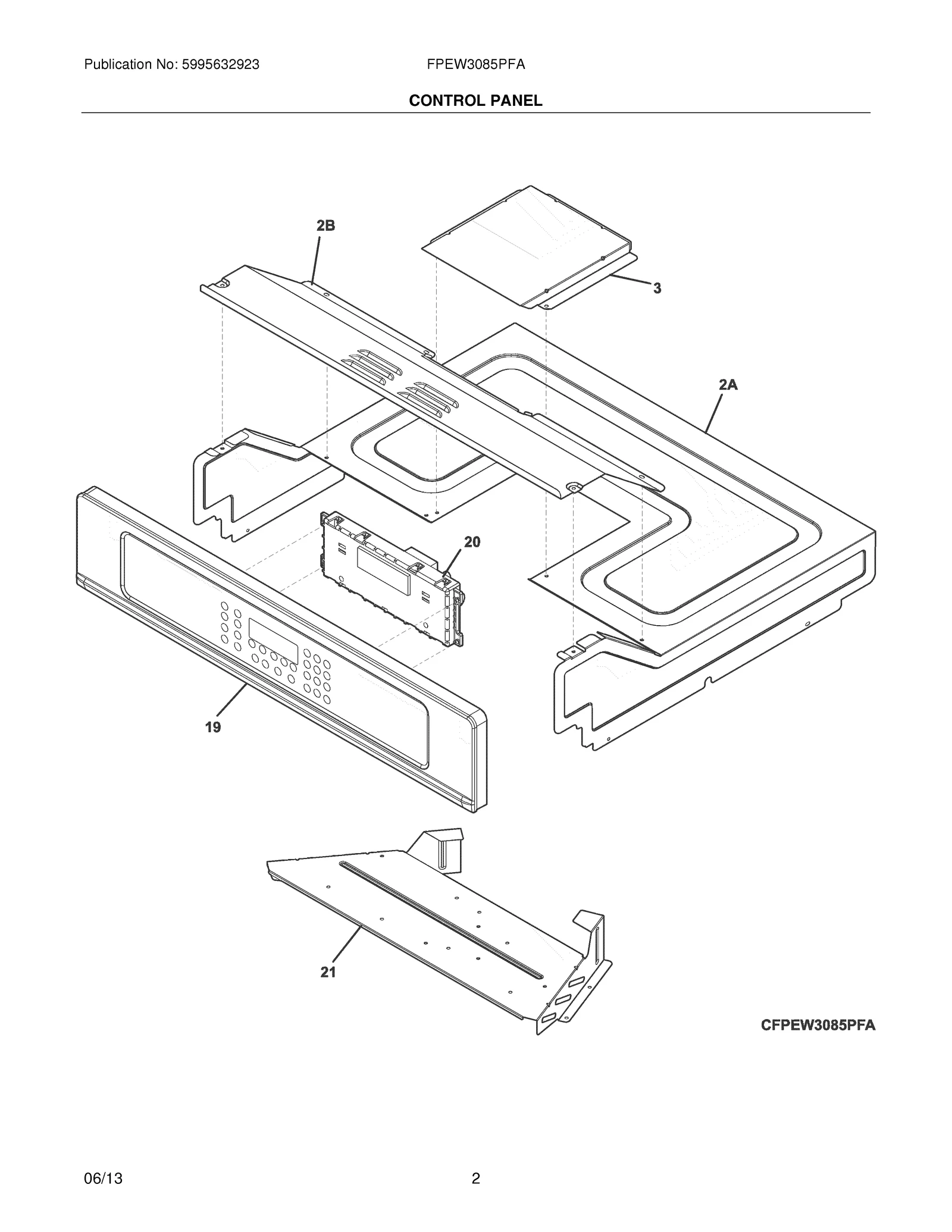 Control Panel Assembly