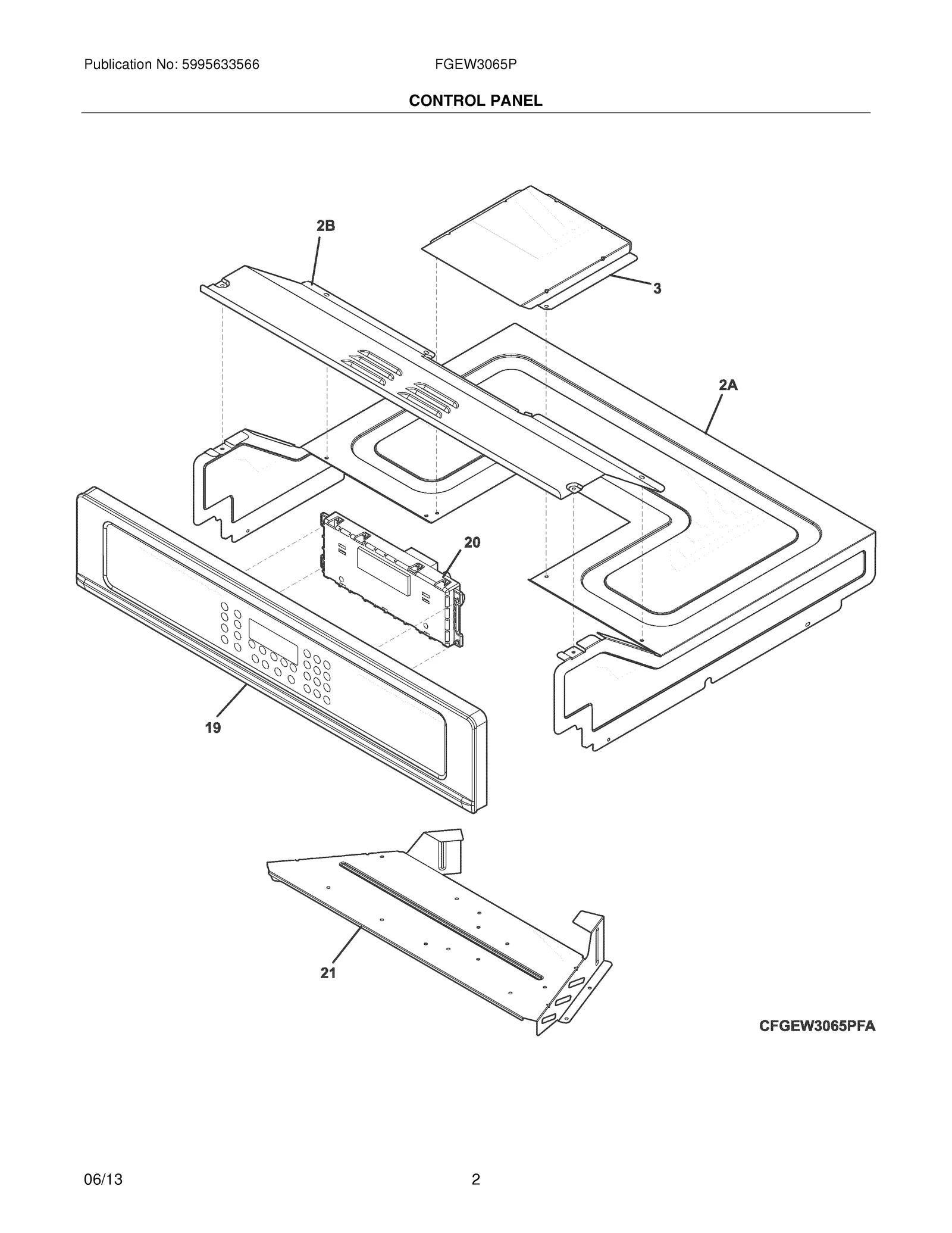 Control Panel Assembly