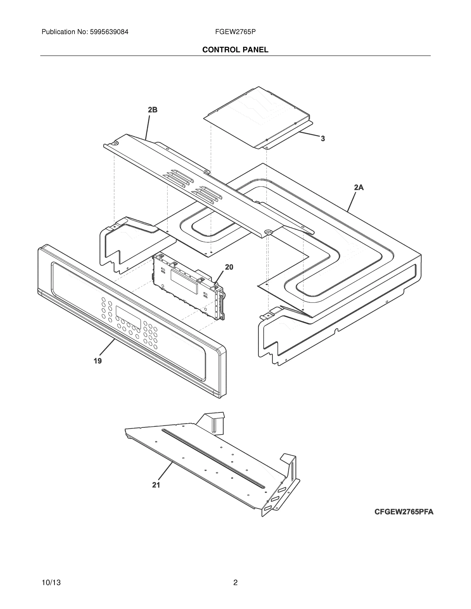 Control Panel Assembly