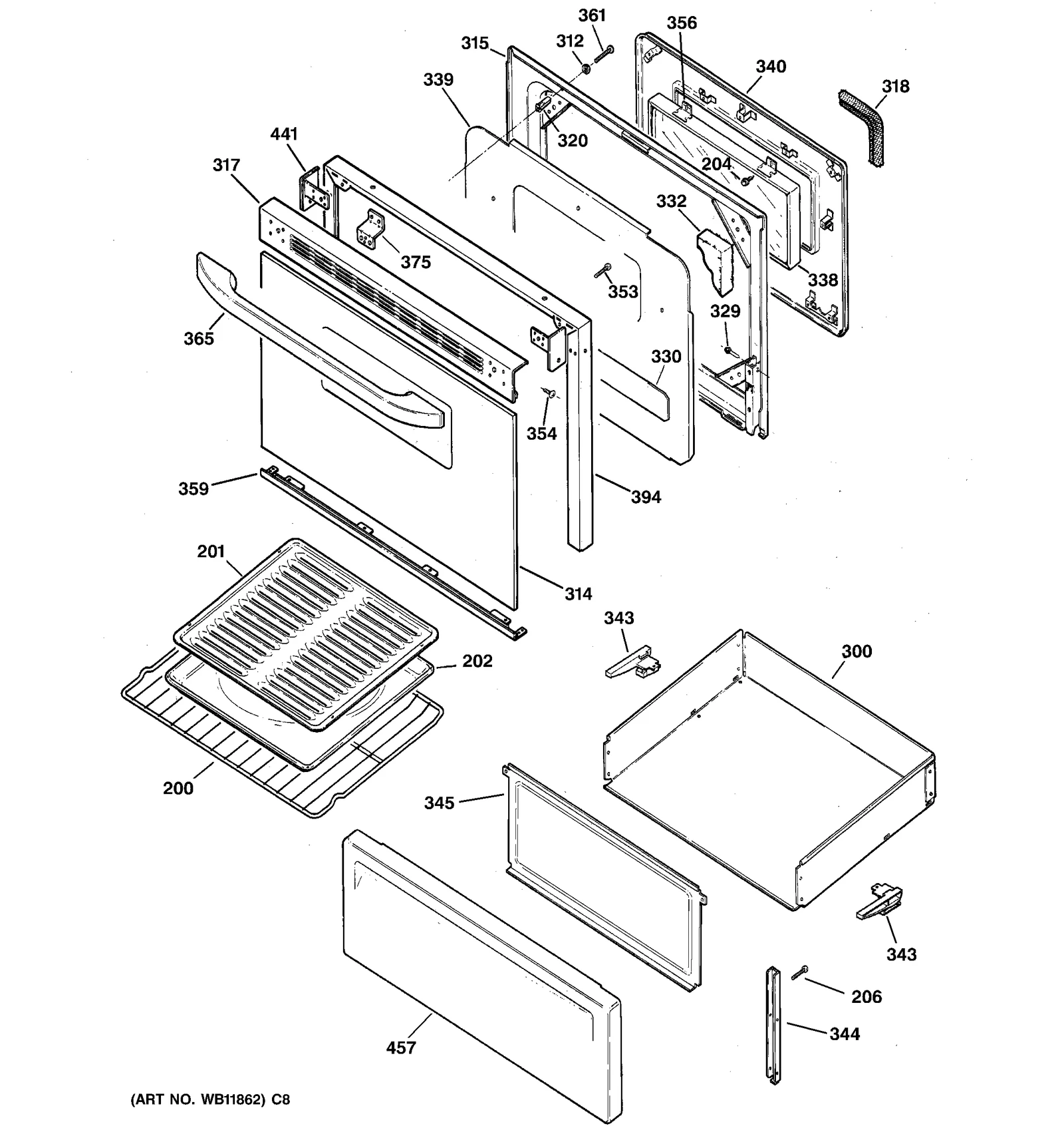 Inner Door Deflector