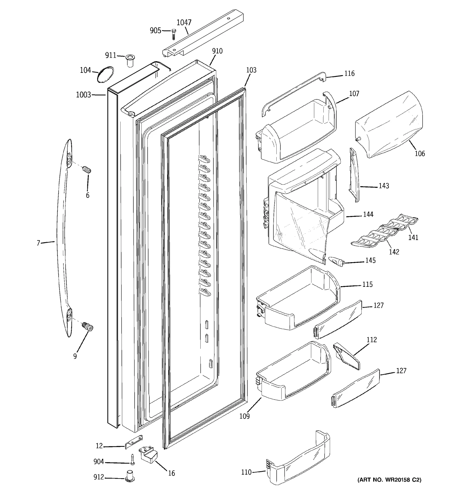 Stainless Steel Outer Door Clad