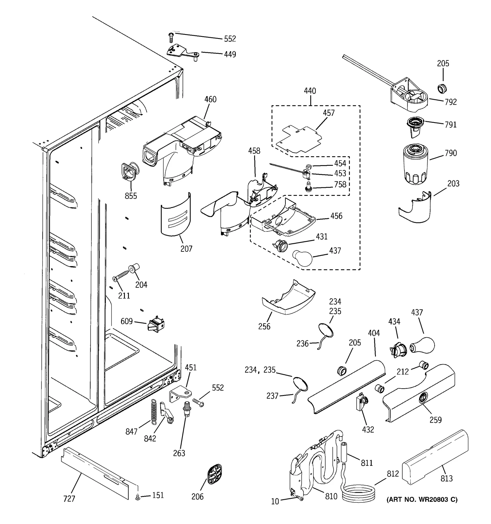 Housing Lamp Assembly