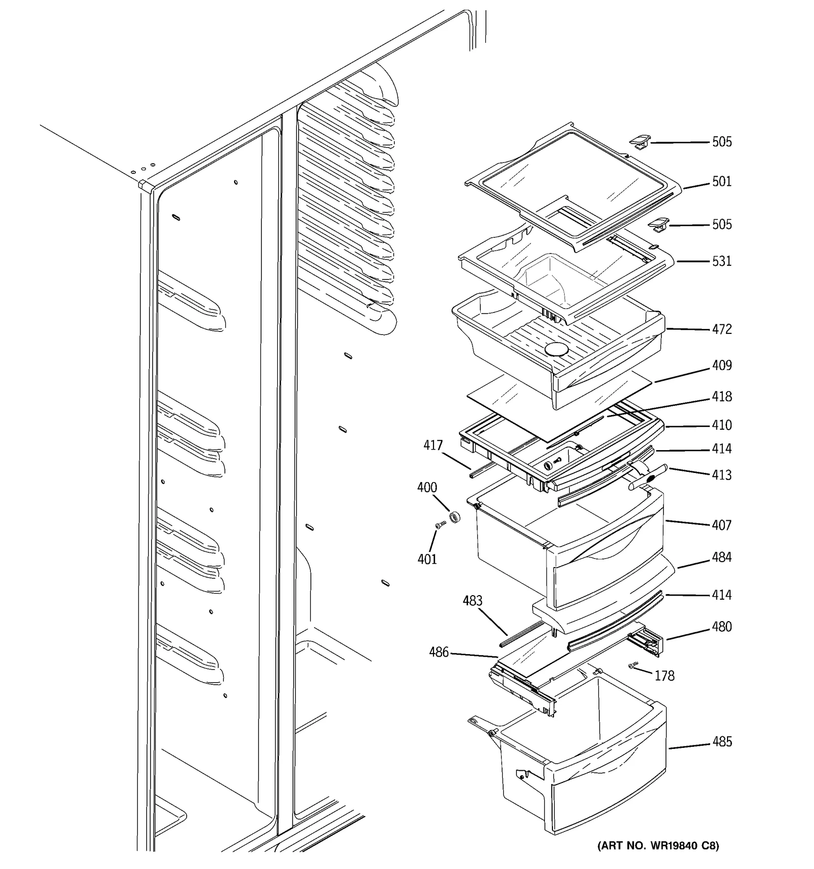 Snack Pan Assembly