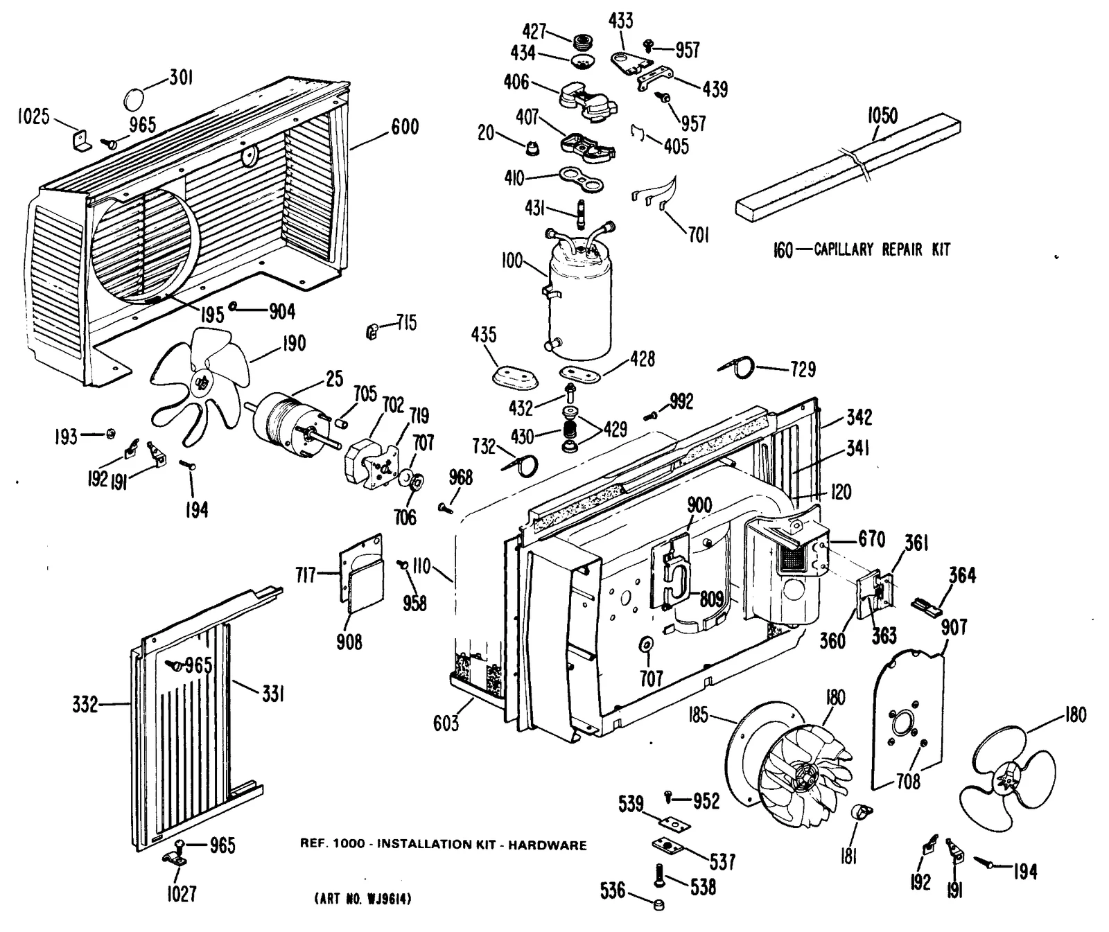 Right Hand Curtin Assembly