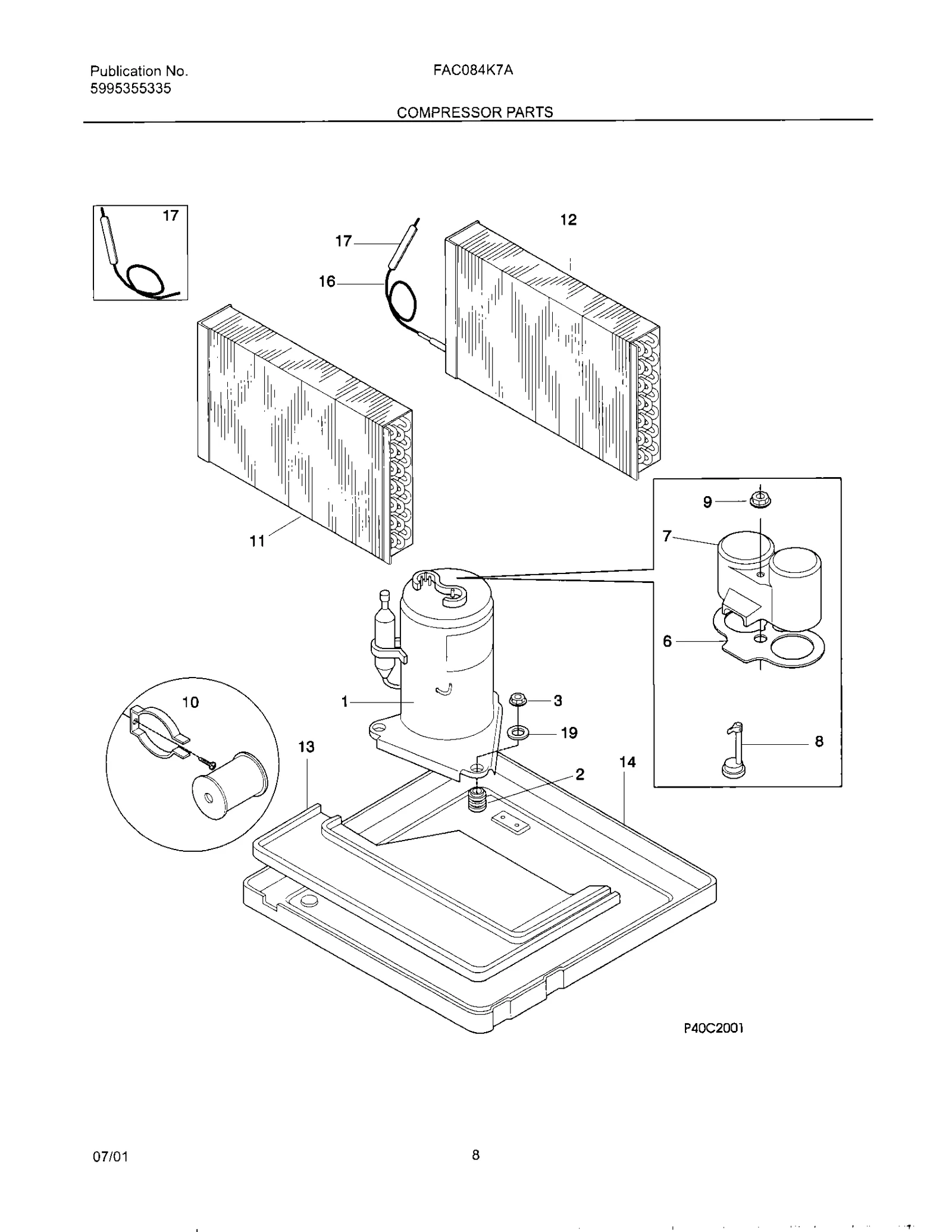 Compressor 3R Condenser Assembly