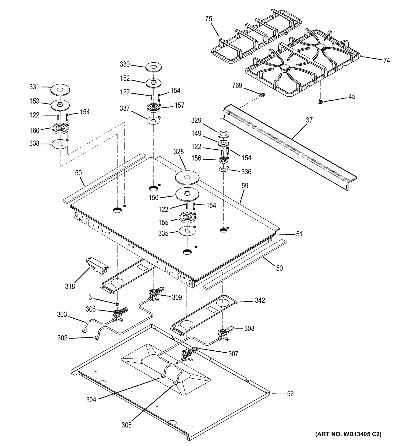 Control Grate Assembly