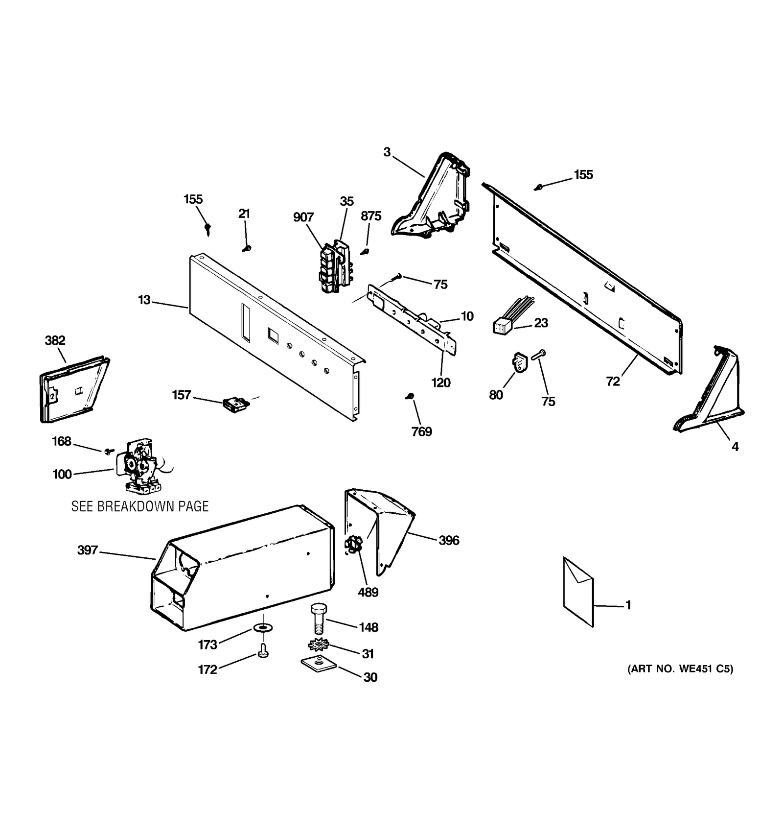Switch Trim Assembly