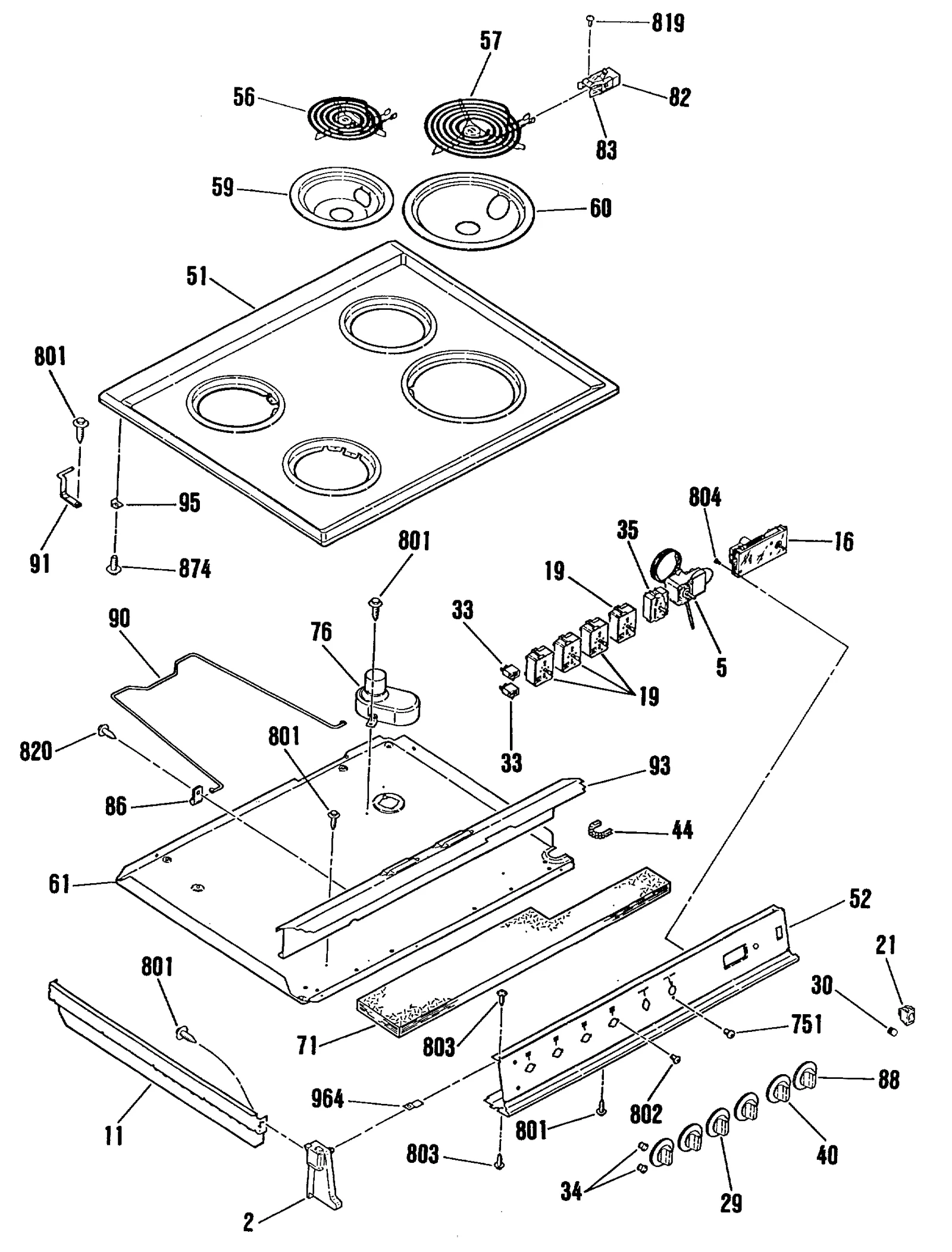 Main Top Assembly