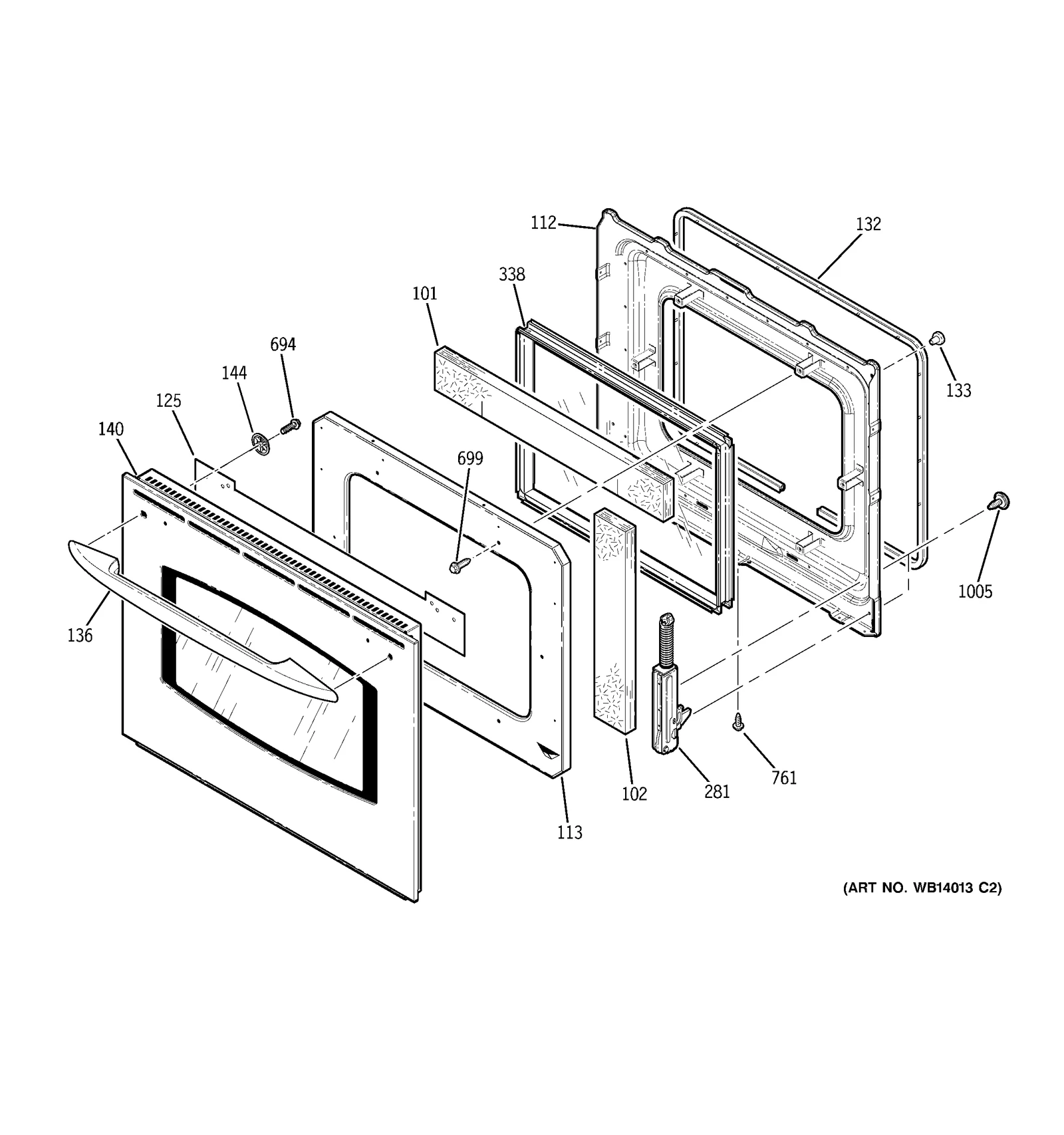 Outer Door Assembly 27 (BQ)