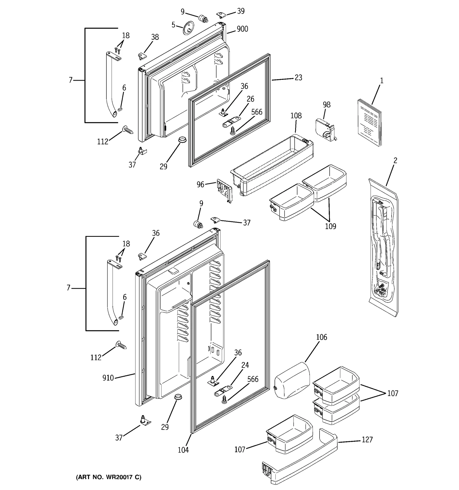 Tilt-Out Bin (2L)