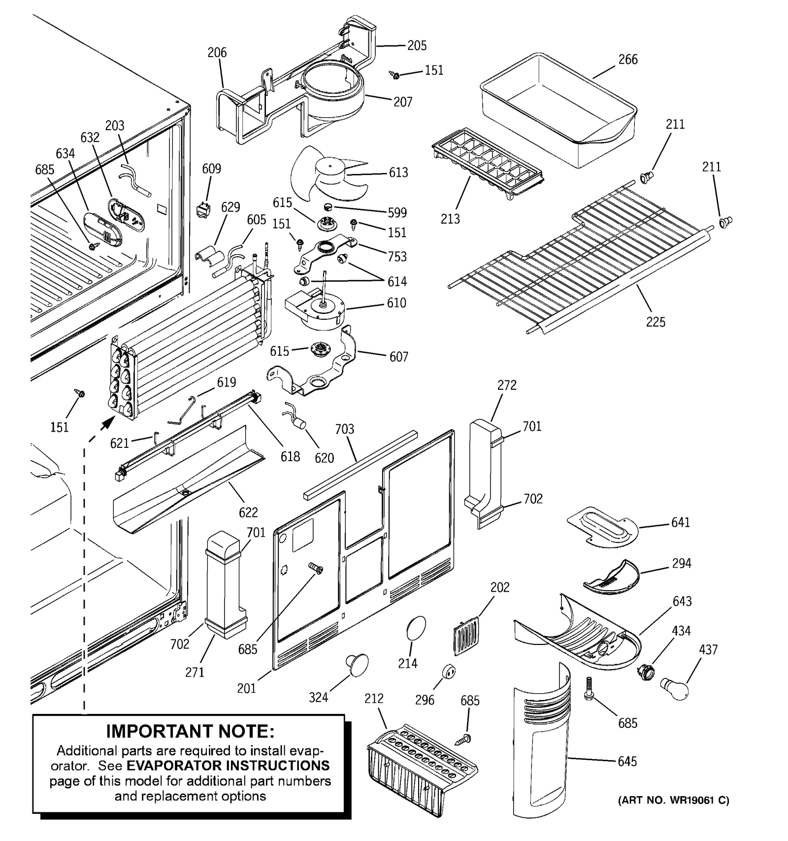 Evaporator Cover Assembly