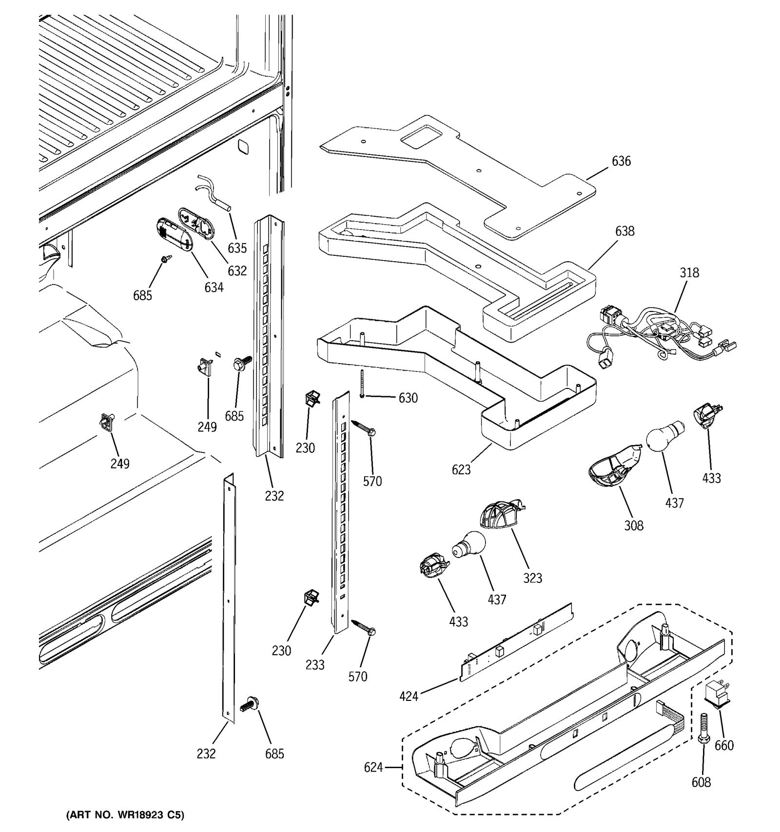 Membrane HSG Assembly