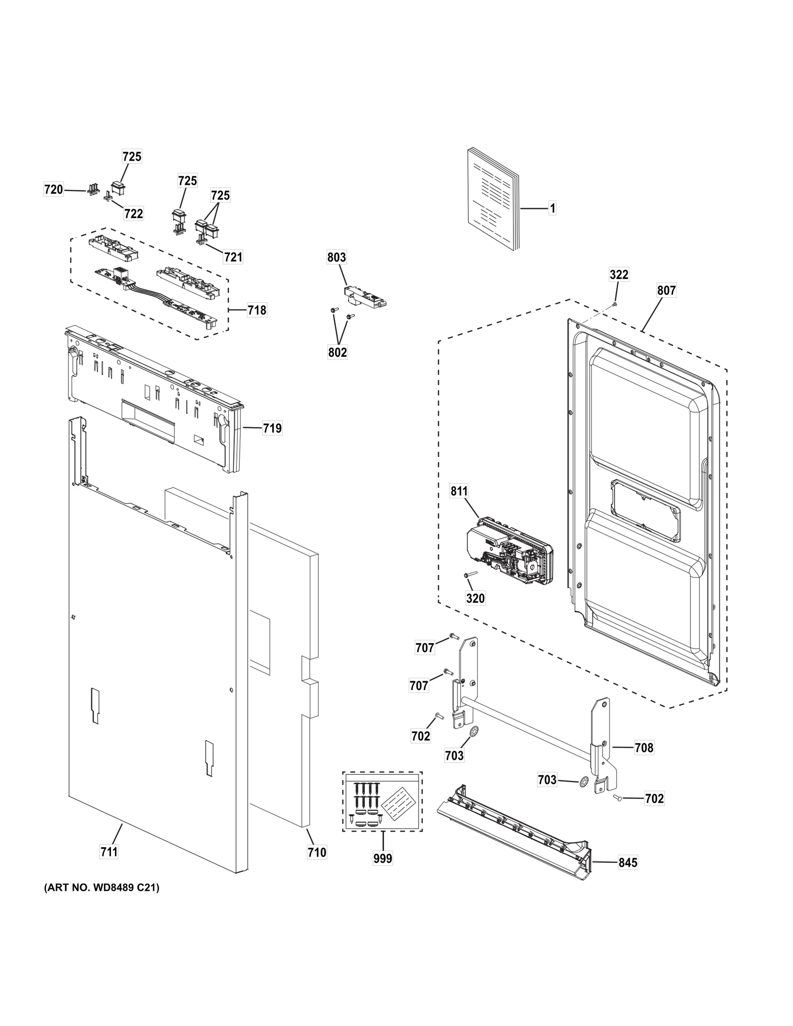 Console and Cover Assembly