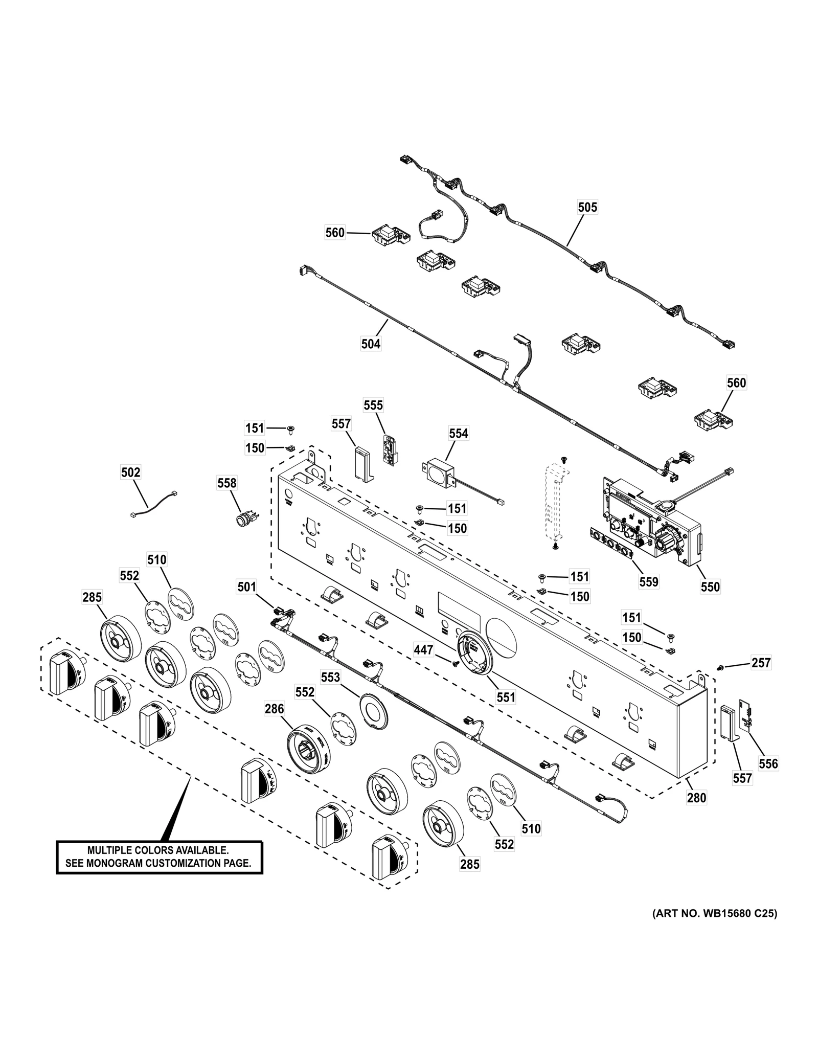 Bezel Harness