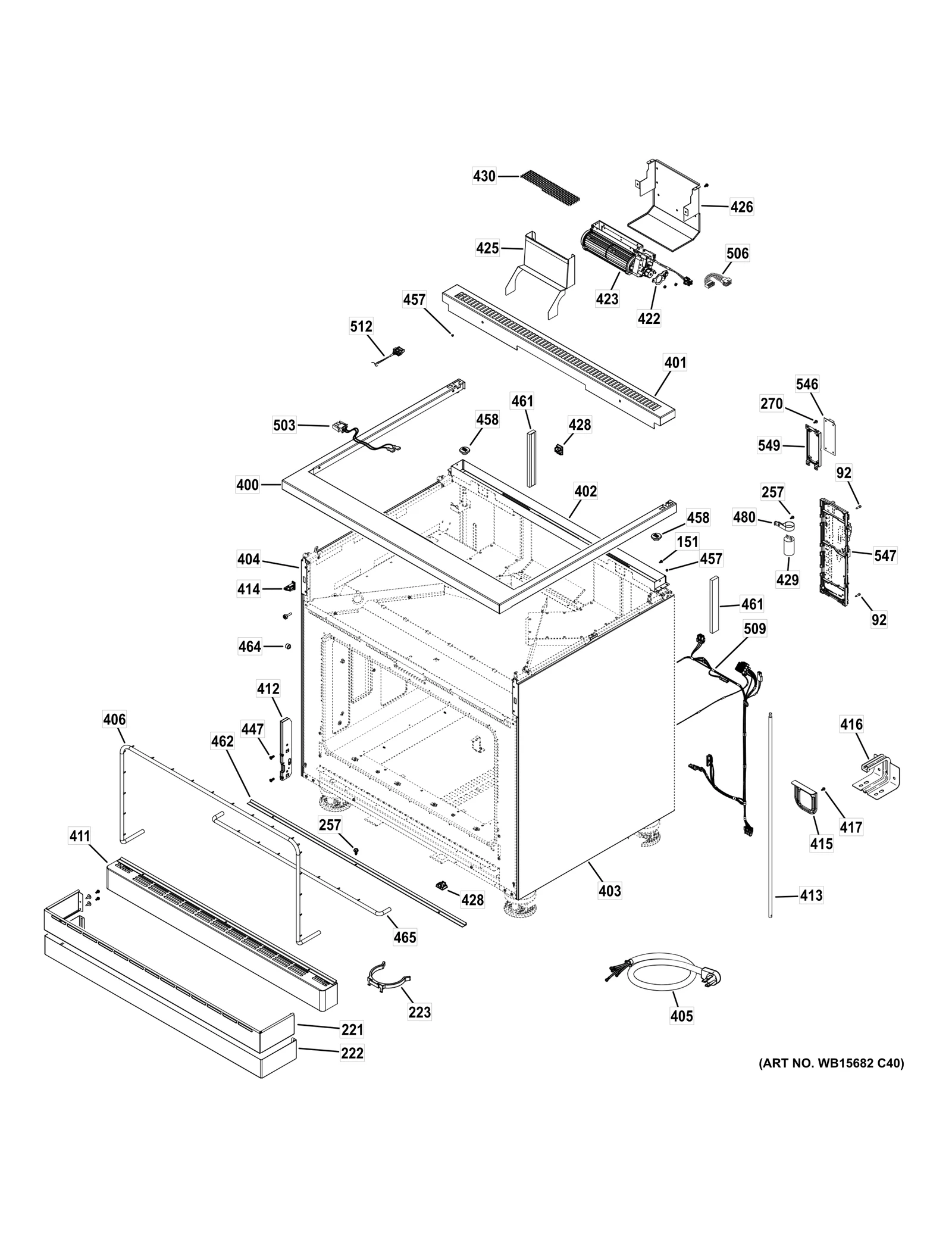 Front Gasket Frame
