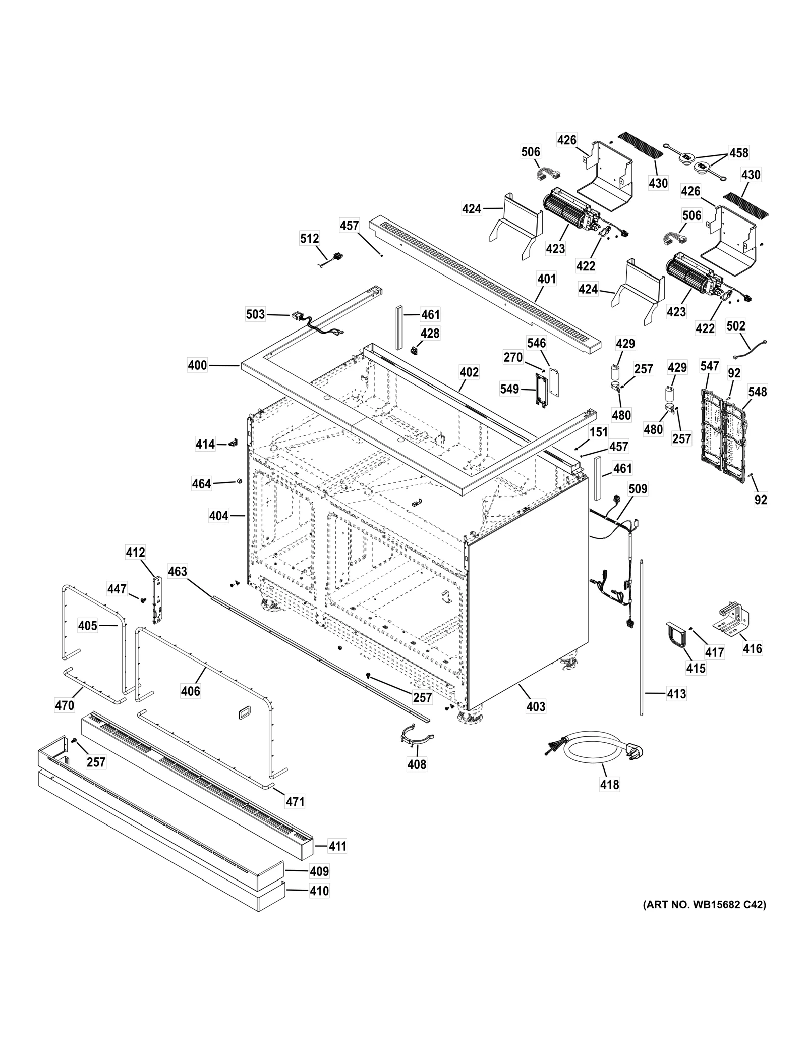 Front Gasket Frame