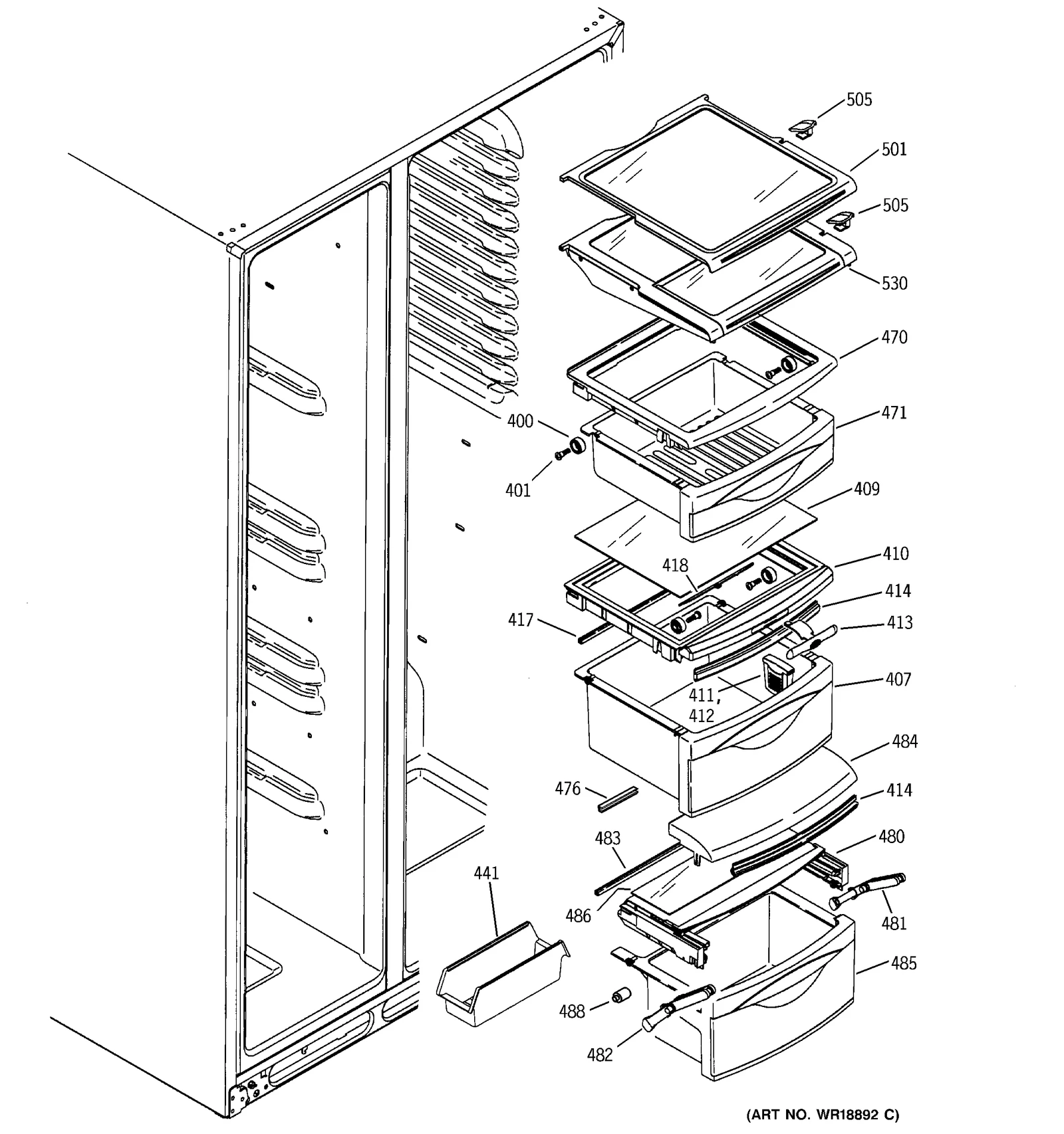 Top Pan Assembly