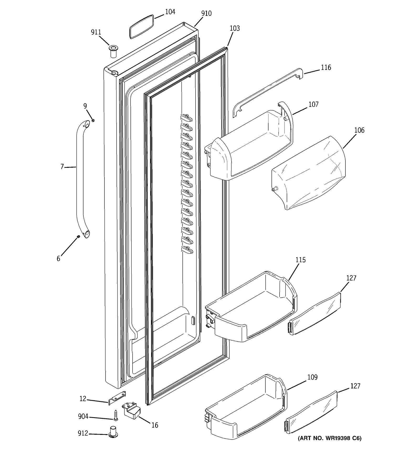 Door Foam Assembly
