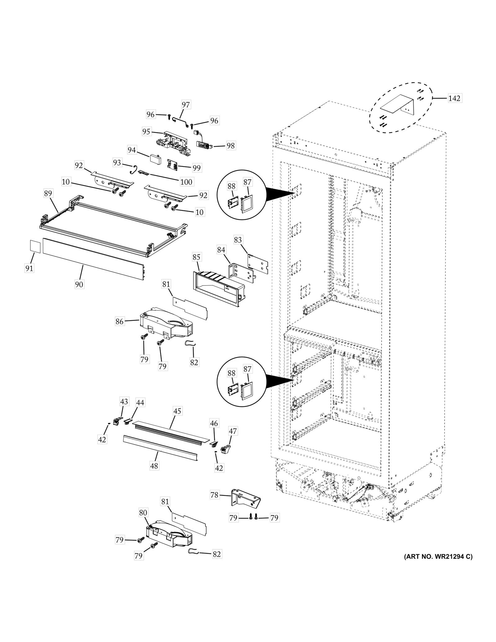 Top Hinge Spacer