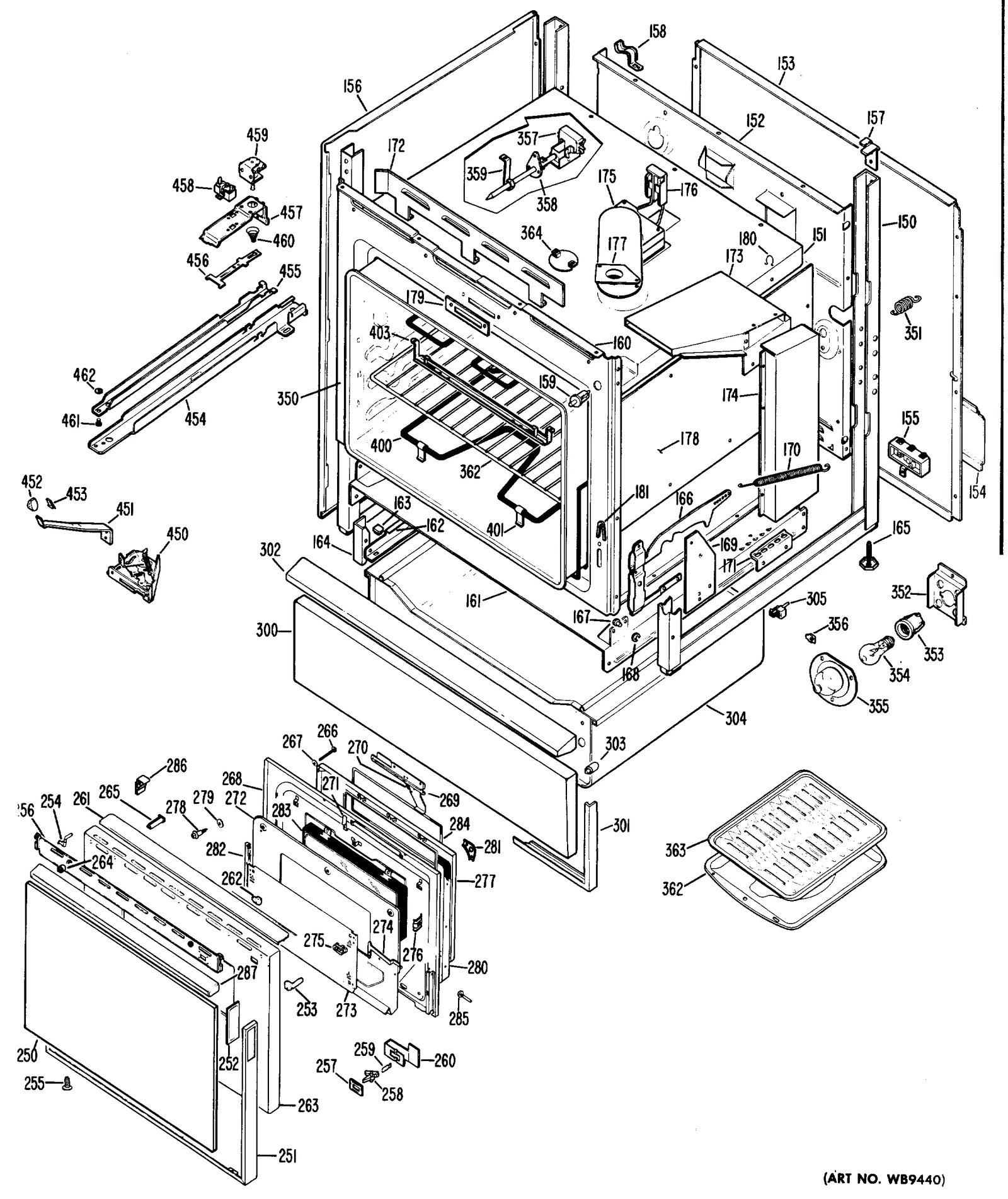Left Hand Hinge LVR
