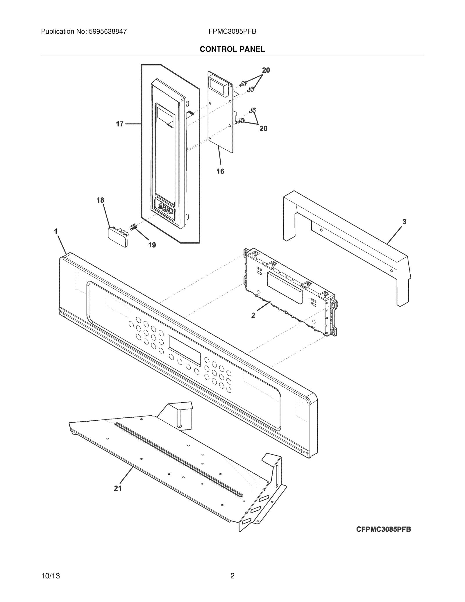 Control Panel Assembly