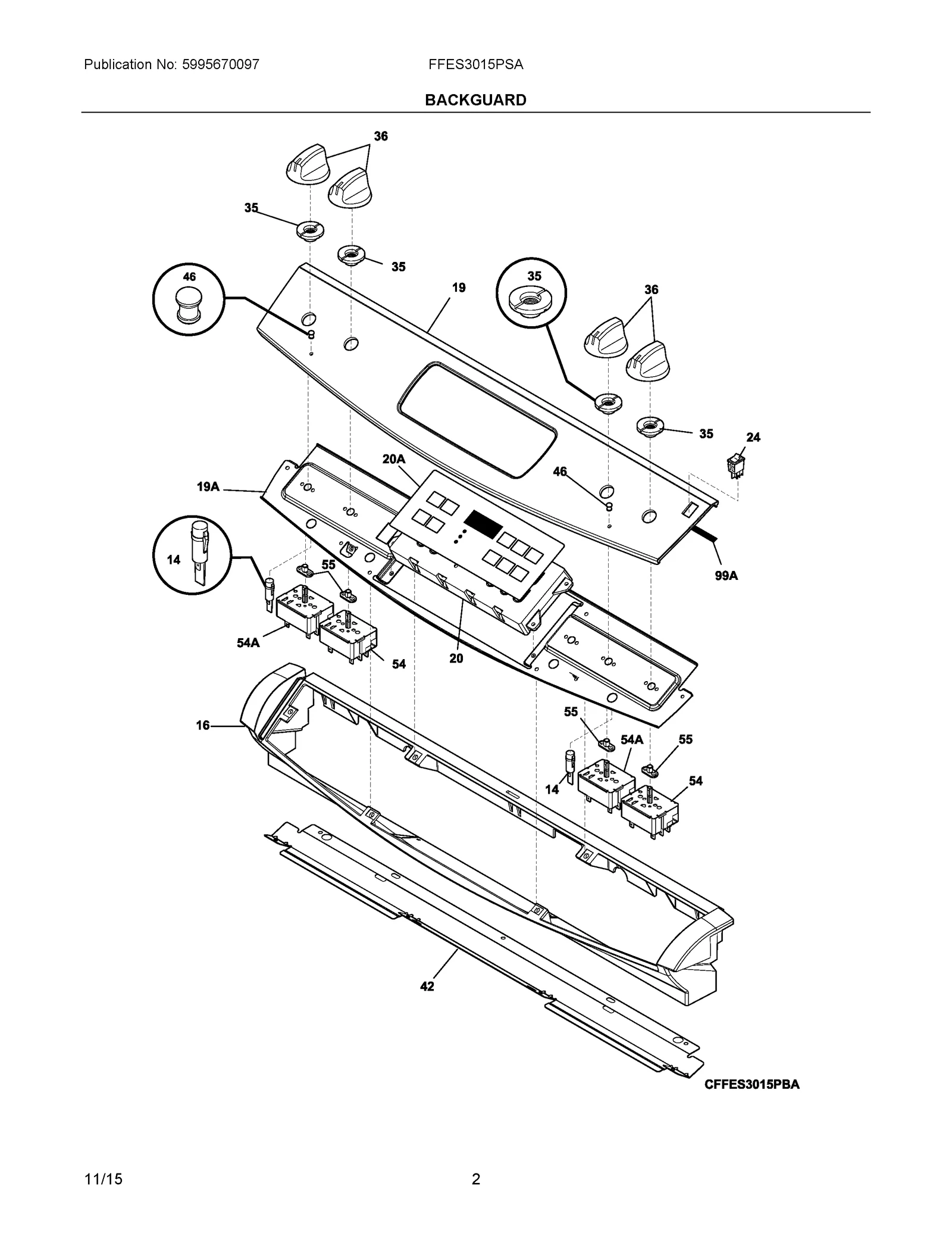 Control Panel Assembly